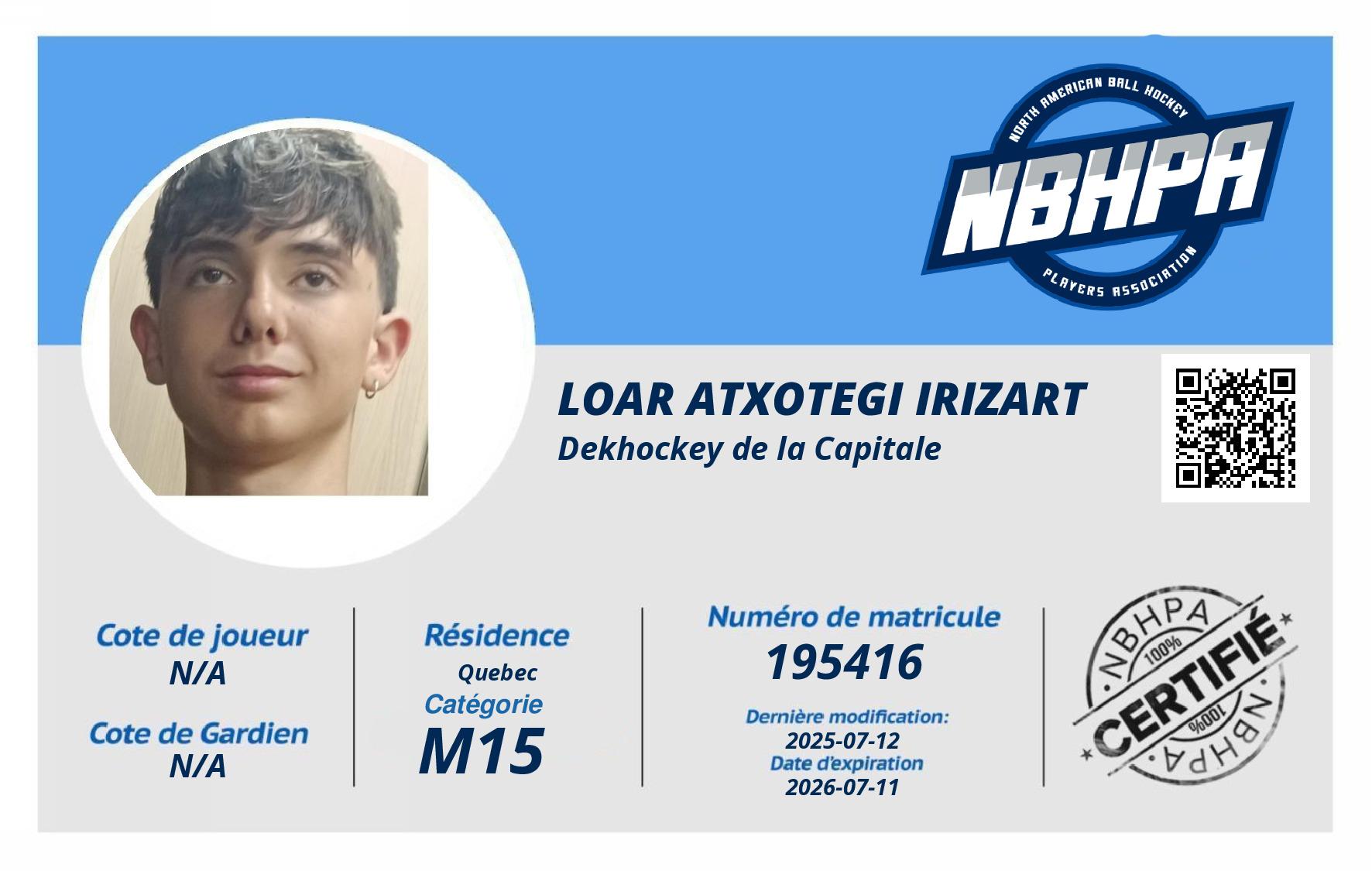 Loar Atxotegi Irizart