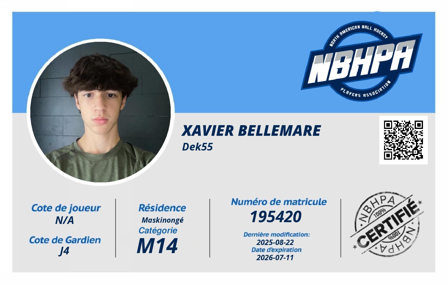 Xavier Bellemare