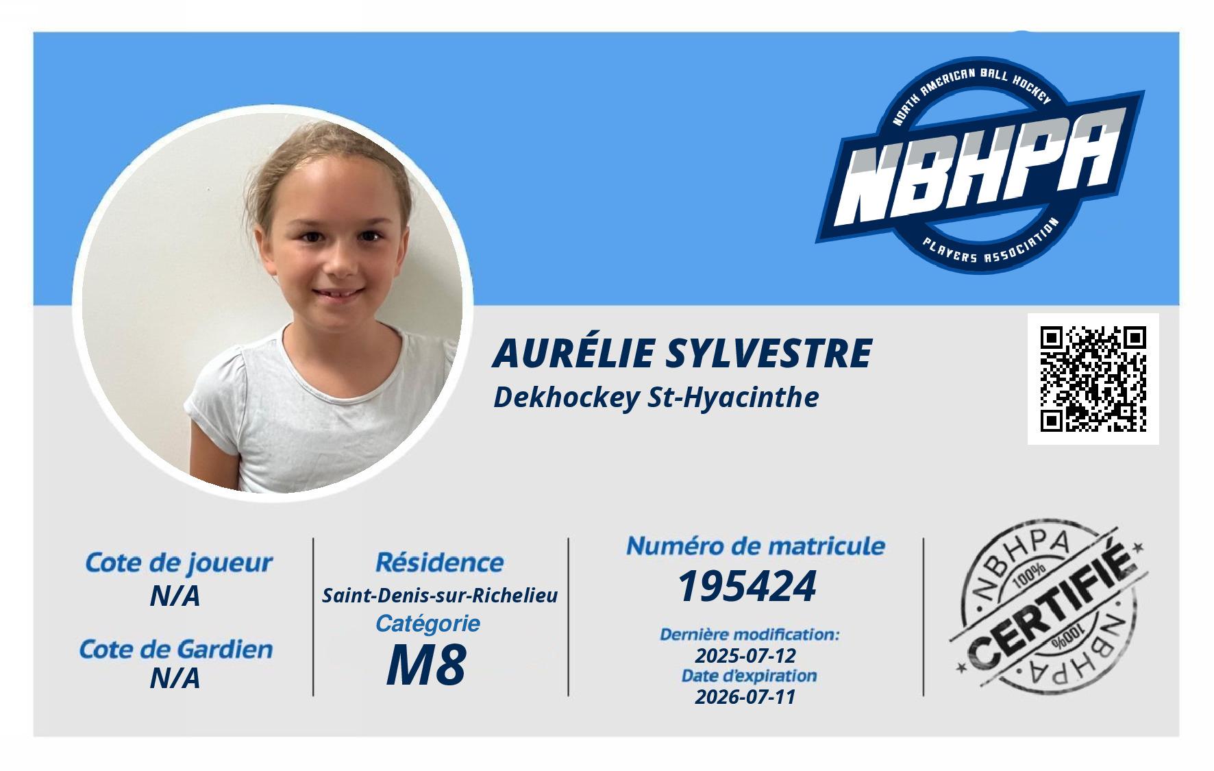 Aurélie Sylvestre