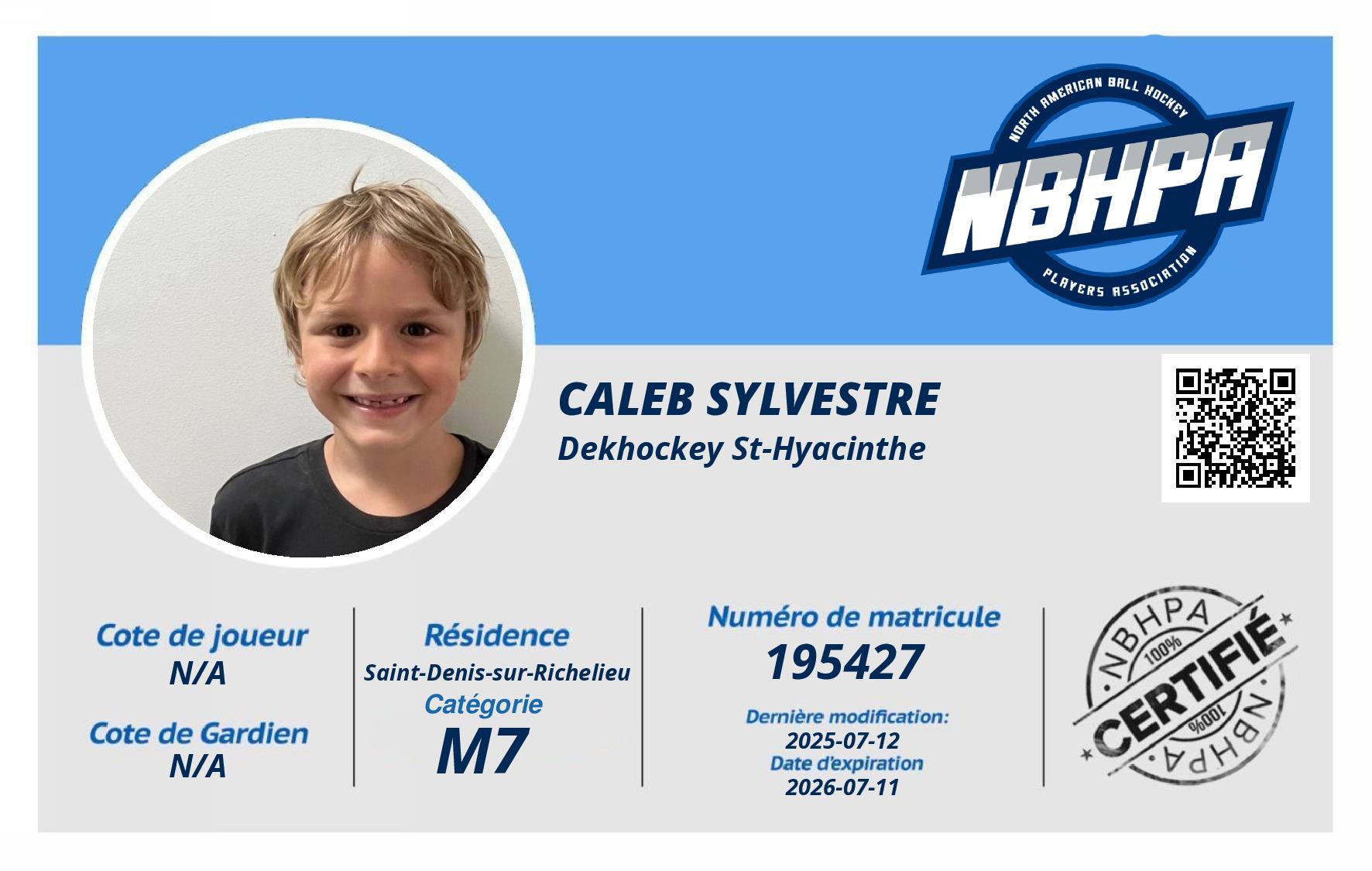 Caleb Sylvestre