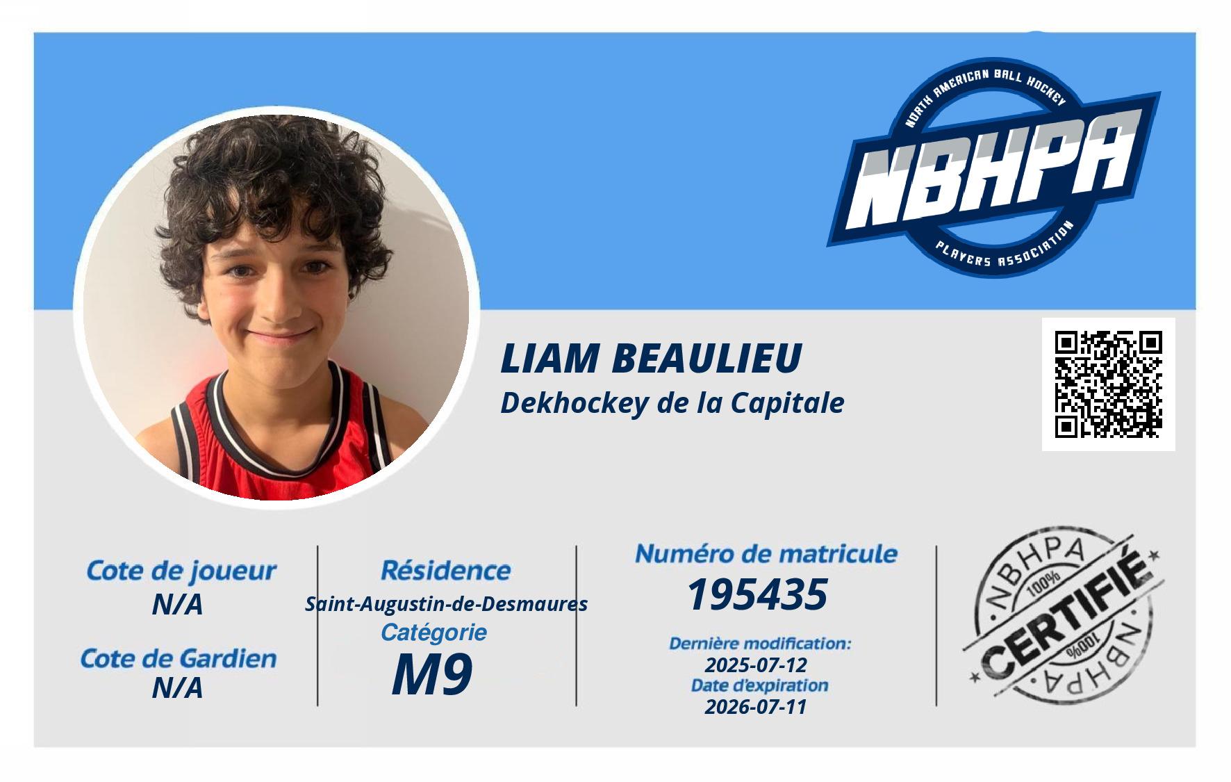Liam Beaulieu