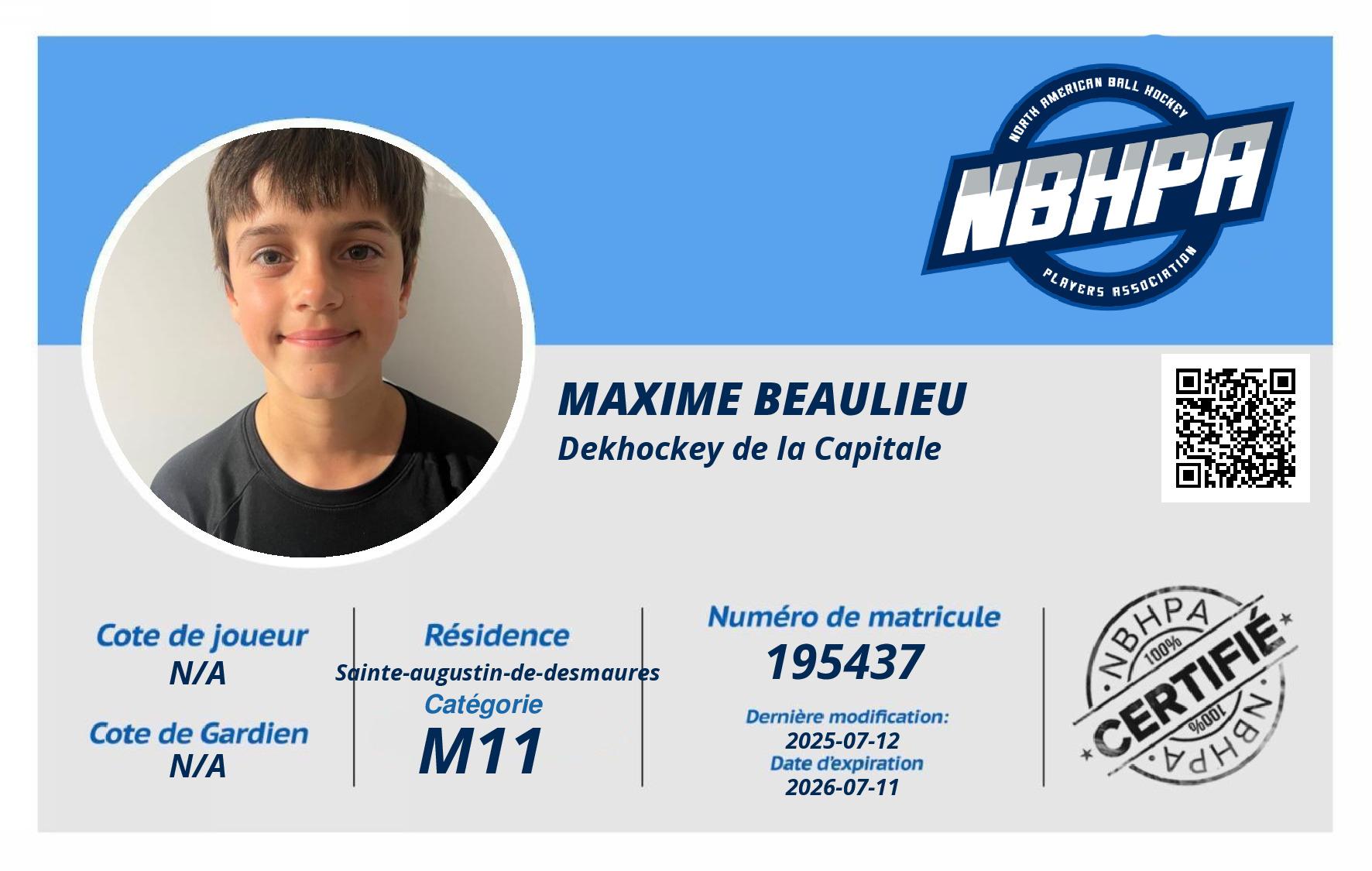 Maxime Beaulieu