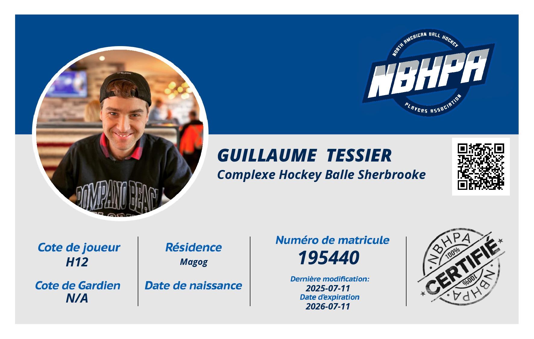 Guillaume  Tessier