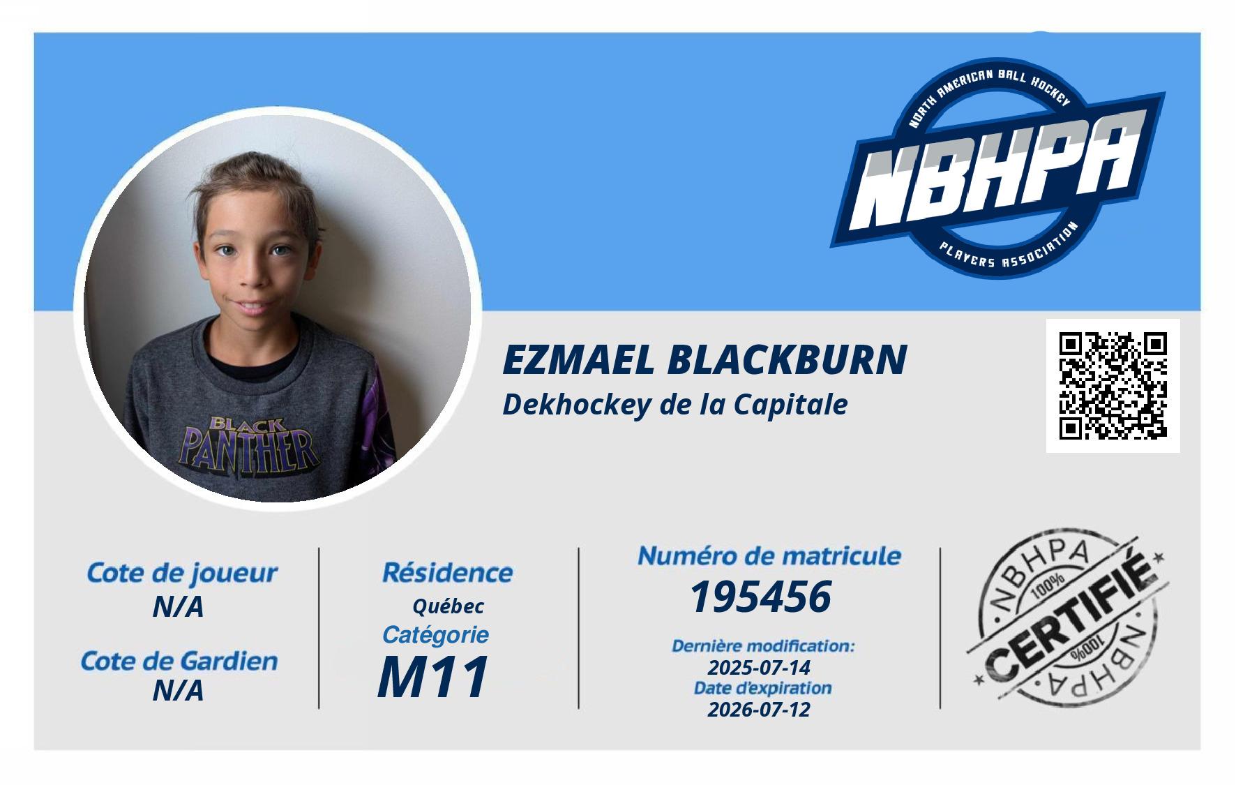 Ezmael Blackburn