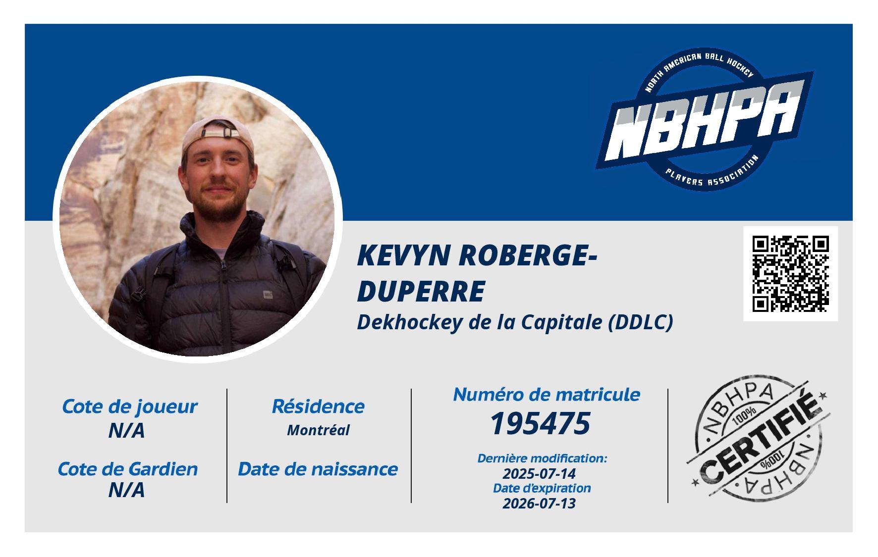 Kevyn Roberge-Duperre