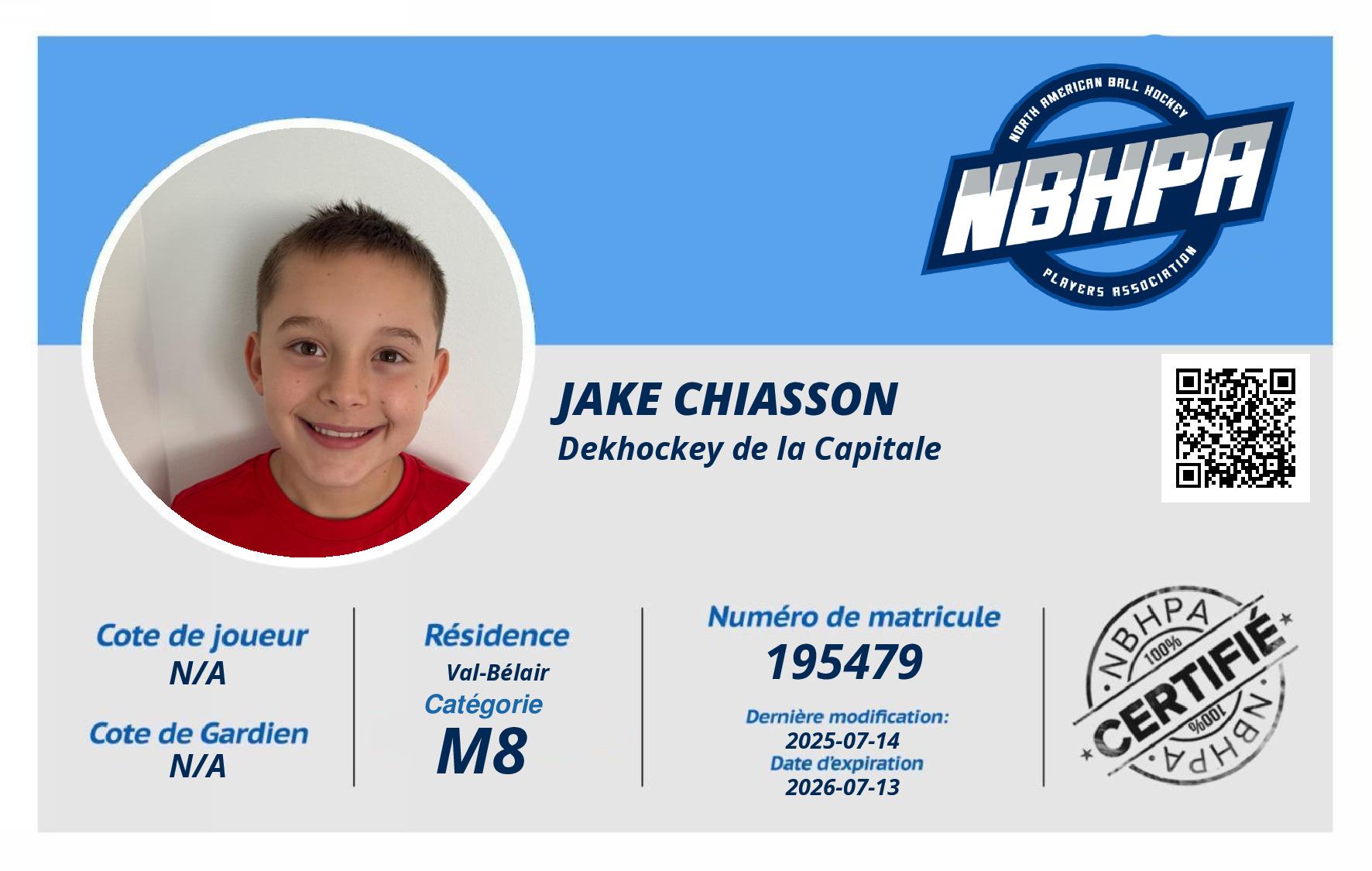 Jake Chiasson