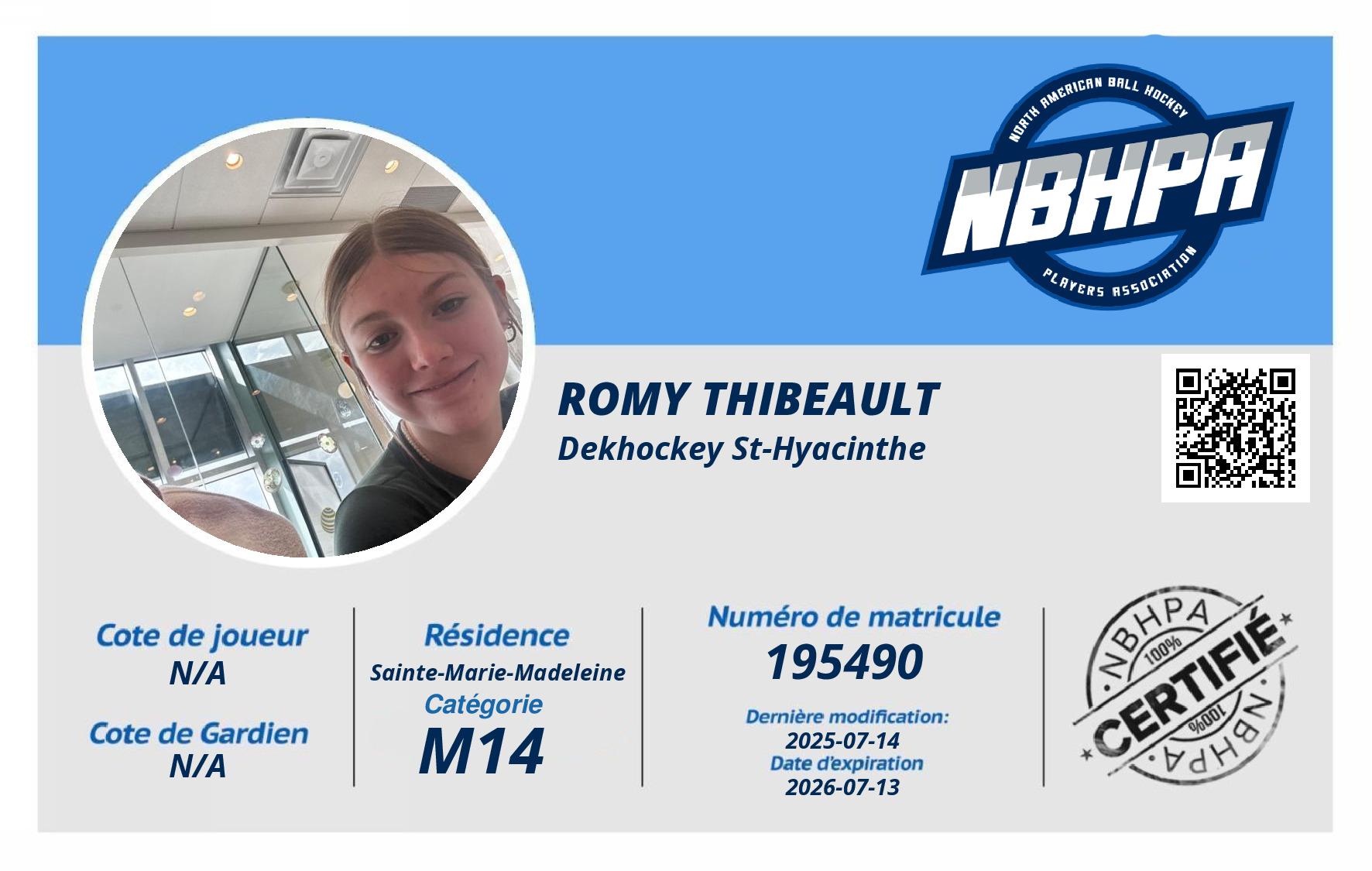 Romy Thibeault