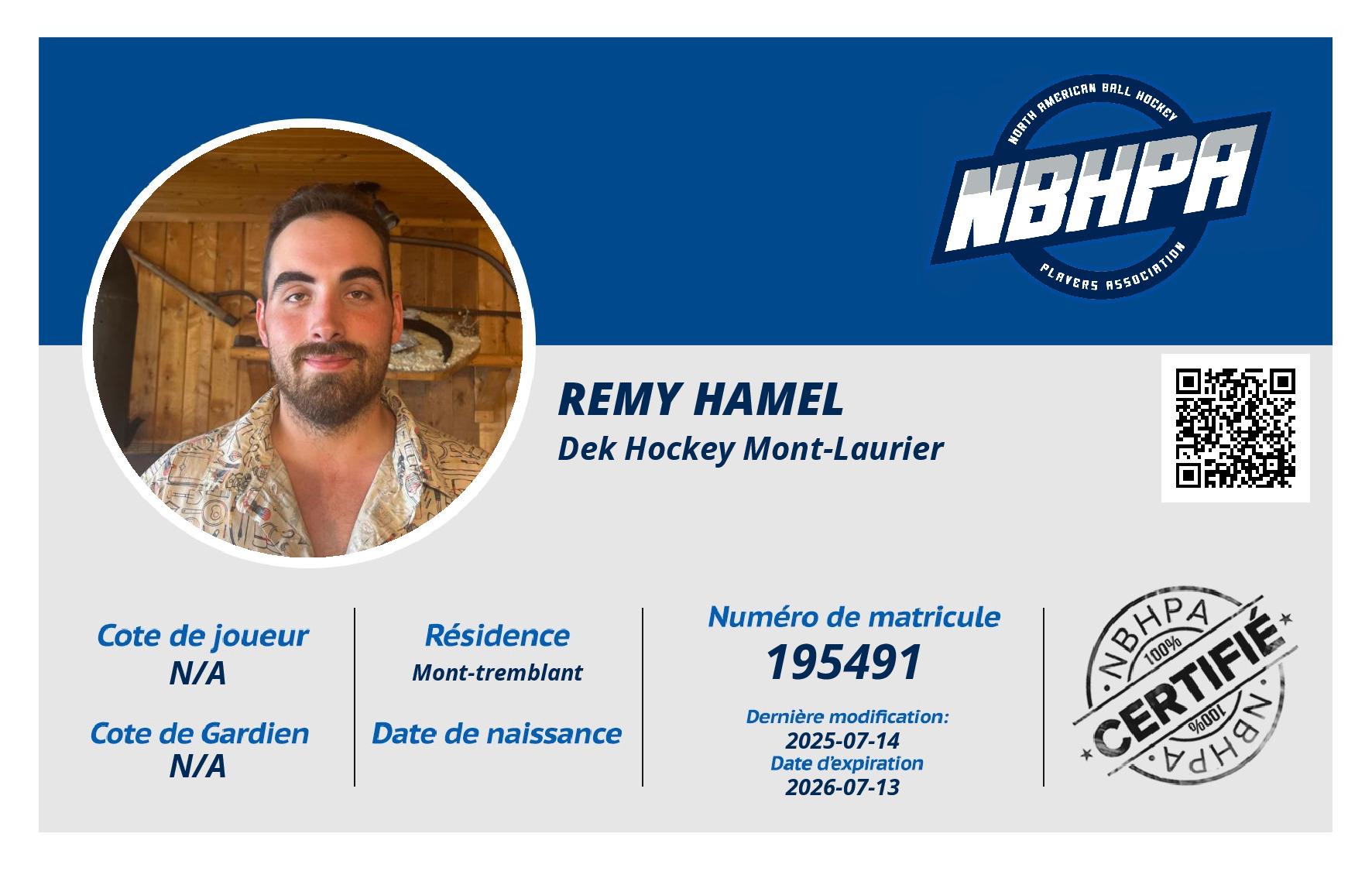 Remy Hamel