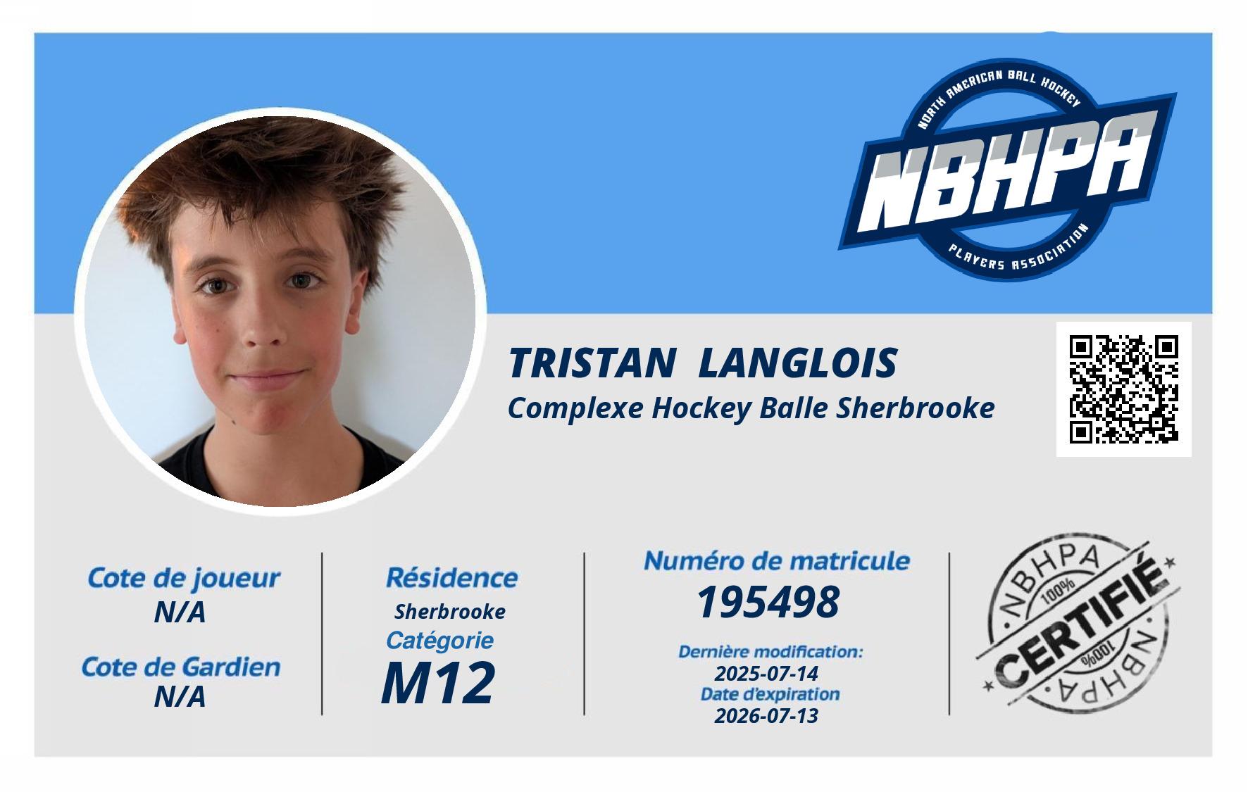 Tristan  Langlois