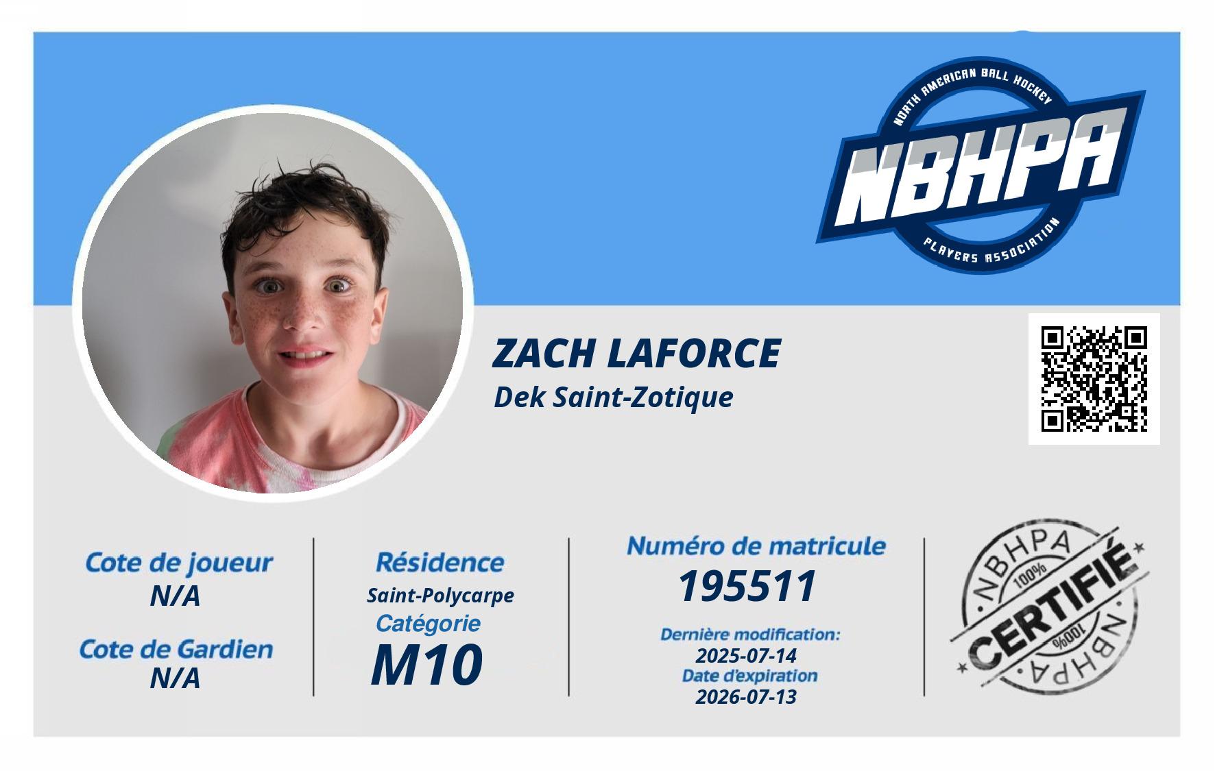 Zach Laforce