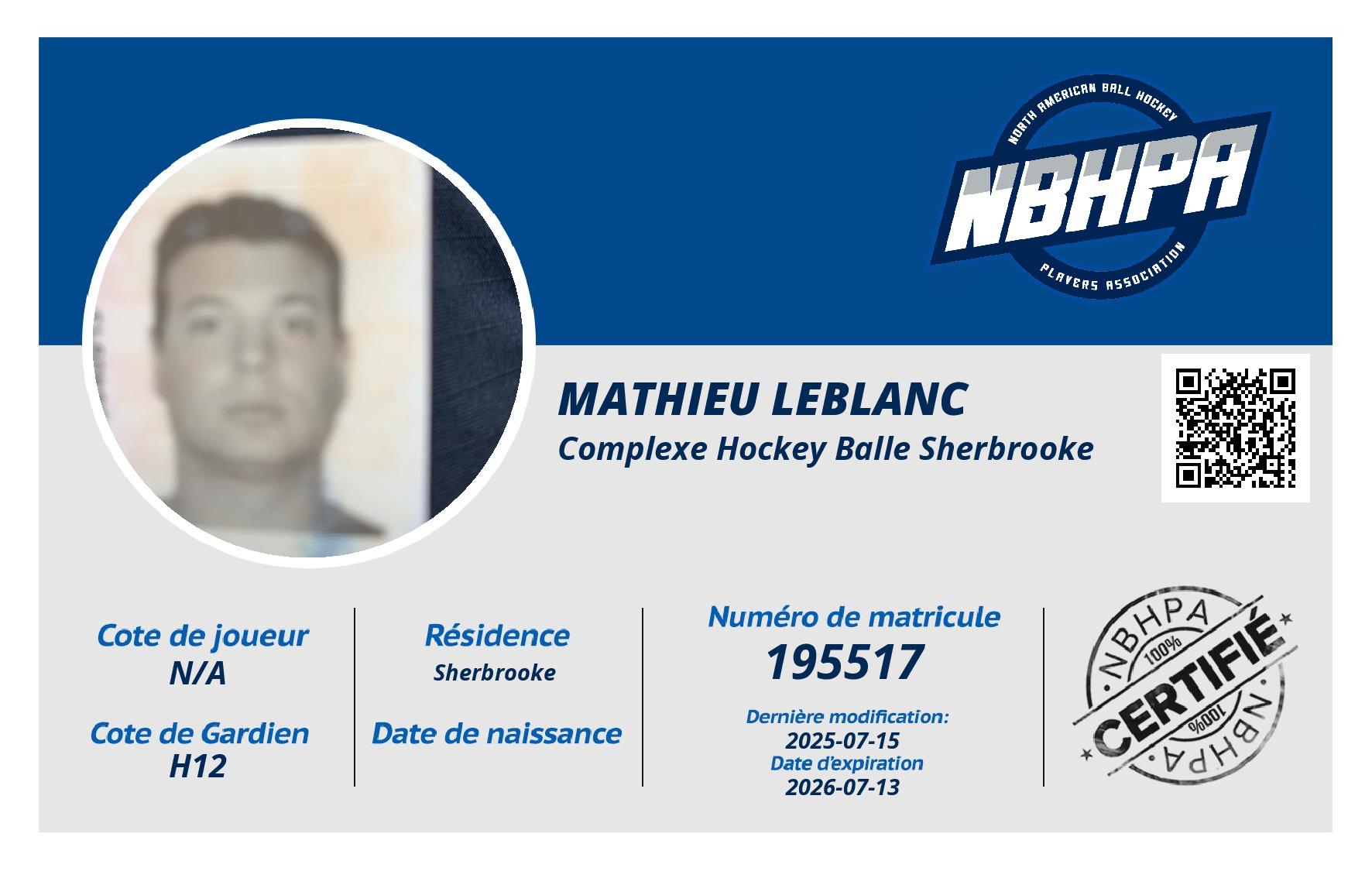 Mathieu Leblanc