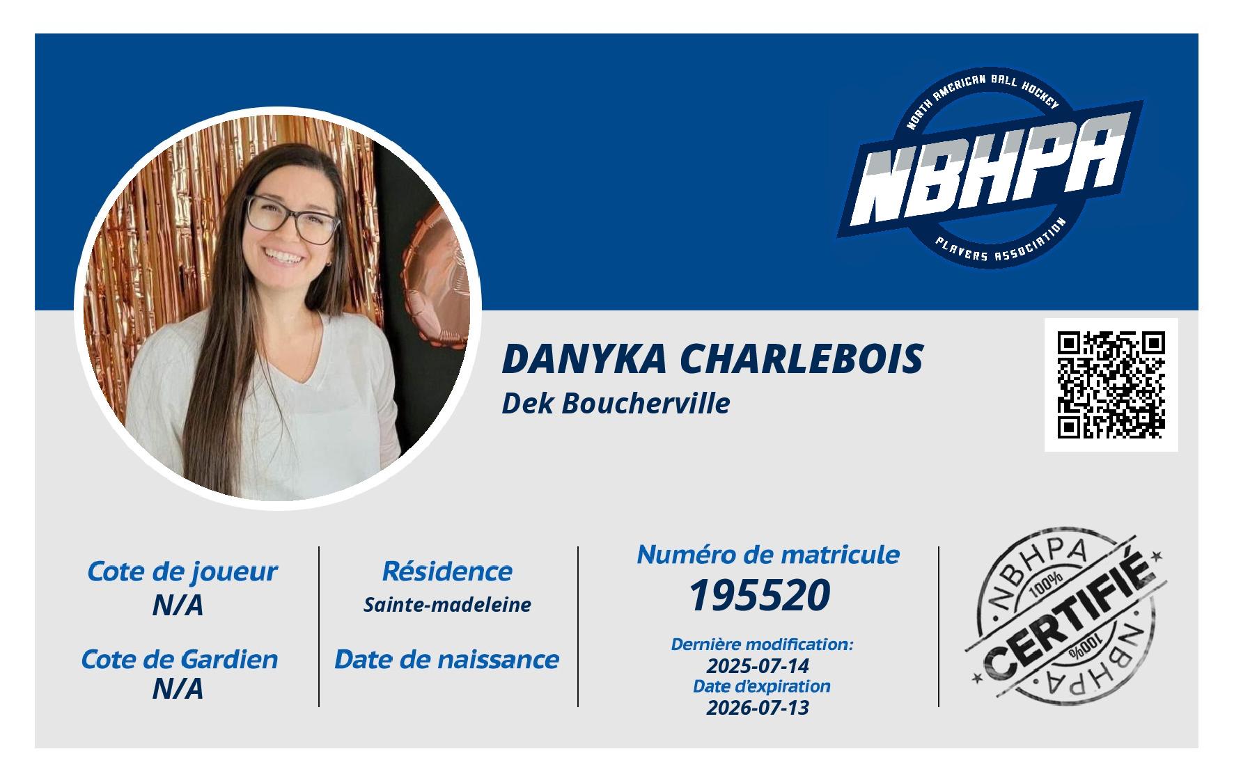 Danyka Charlebois