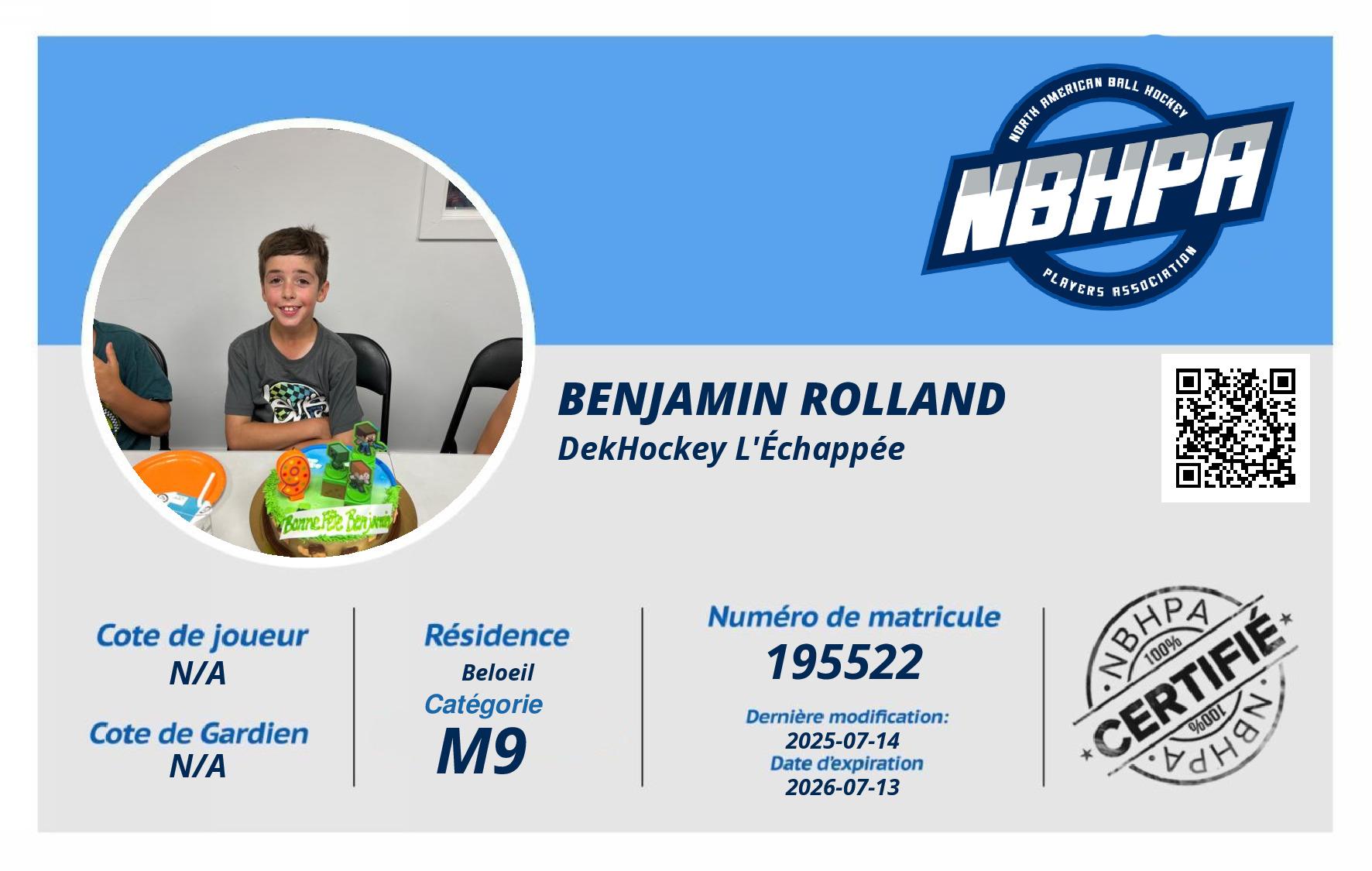 Benjamin Rolland