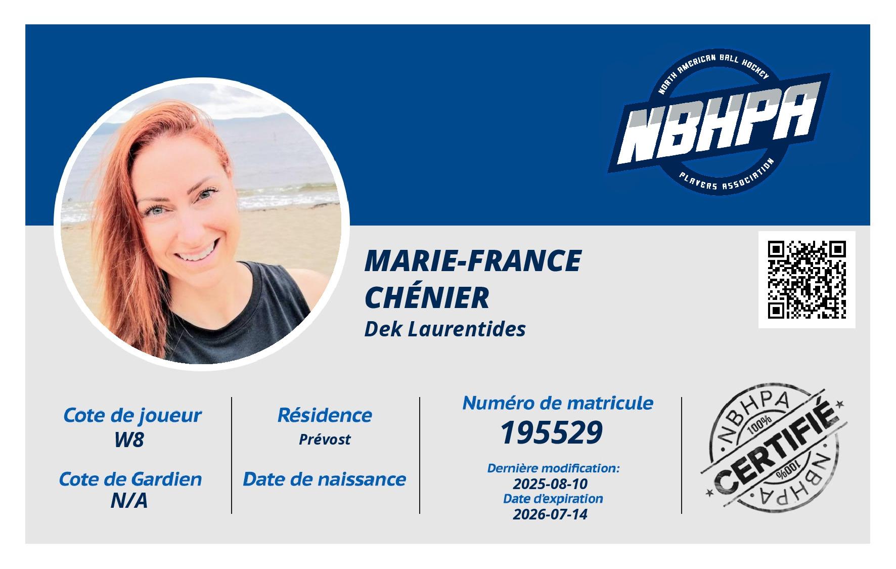 Marie-France Chénier