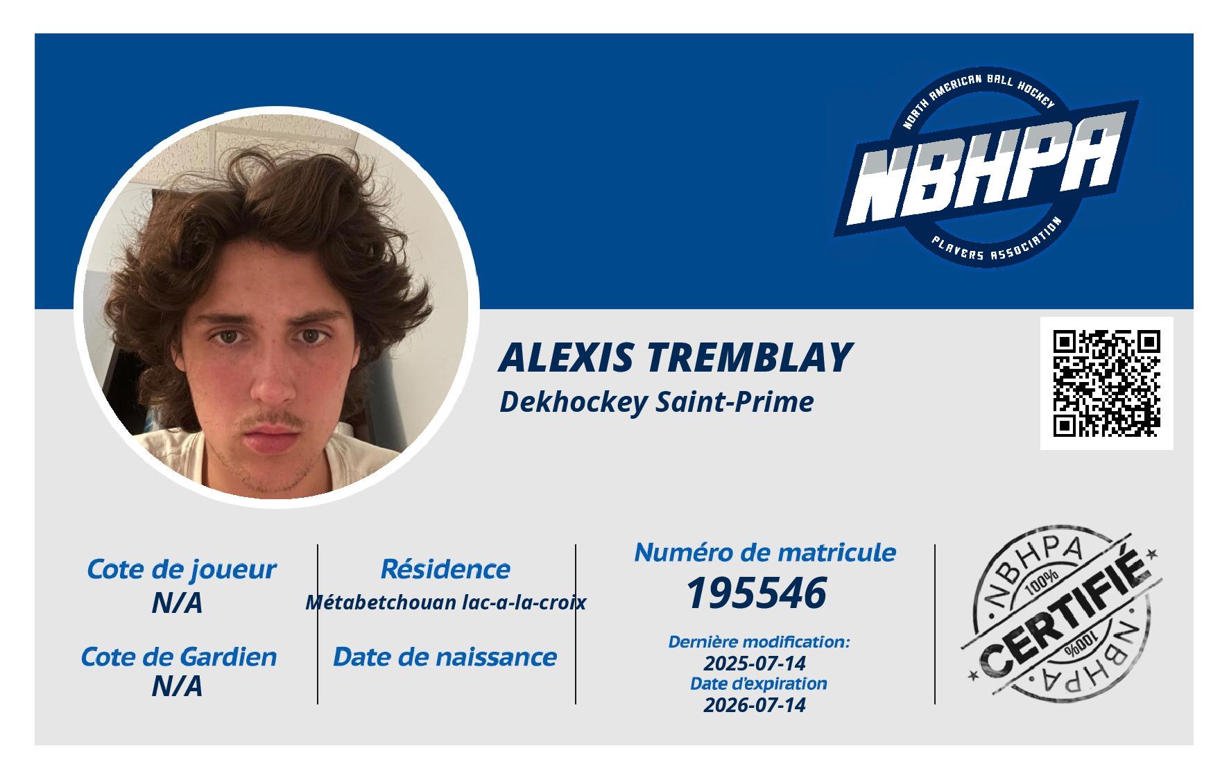 Alexis Tremblay
