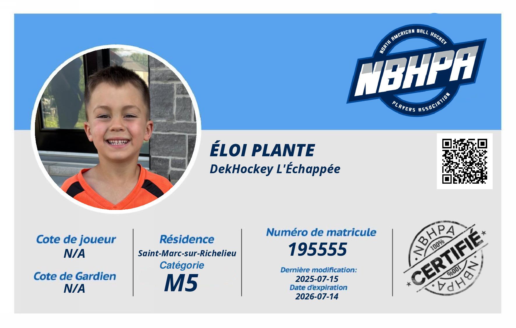 Éloi Plante