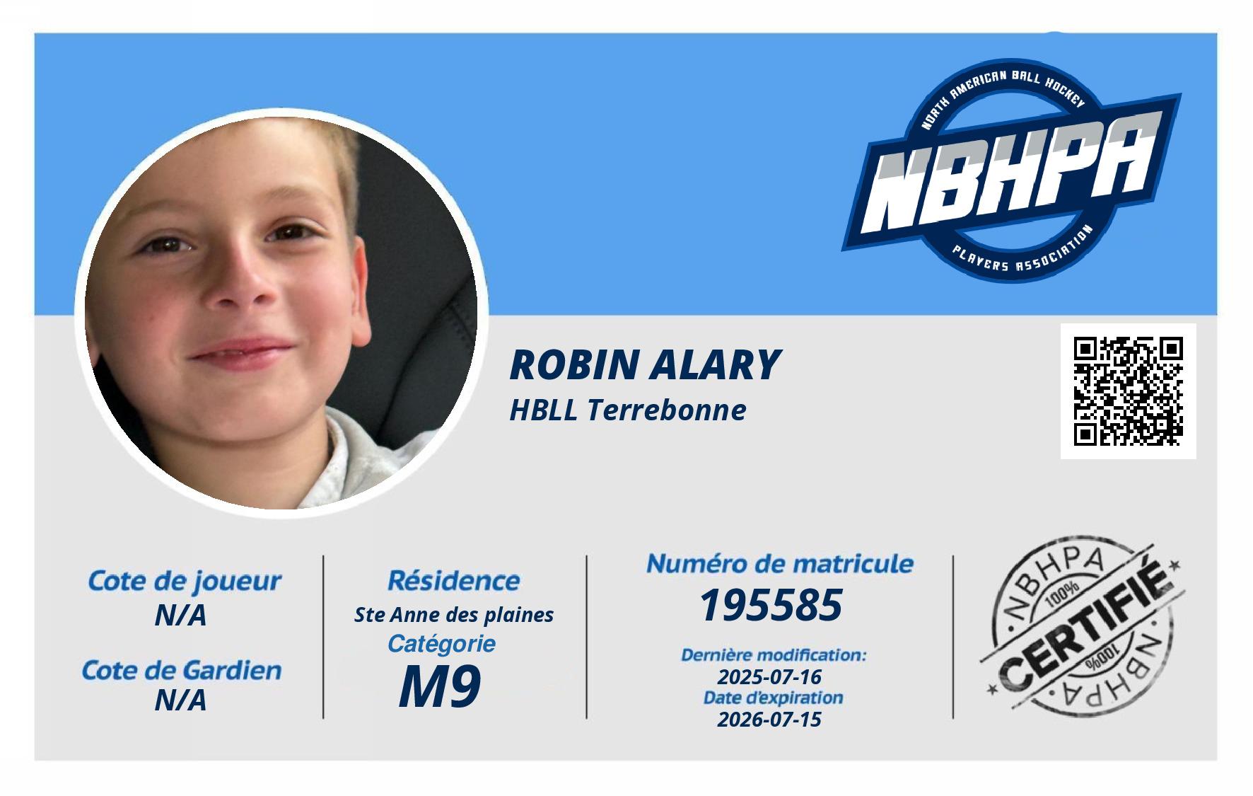 Robin Alary 