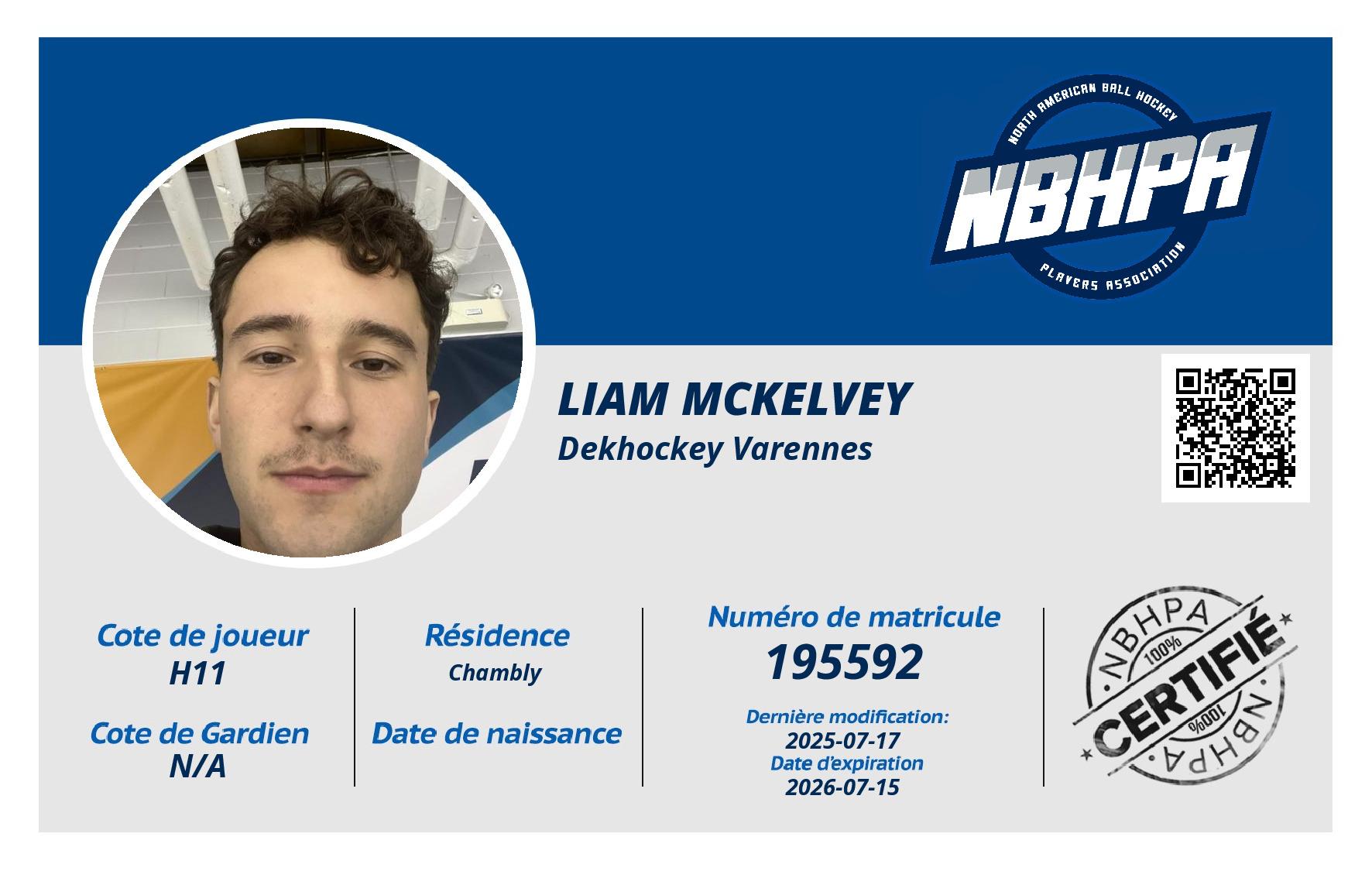 Liam Mckelvey