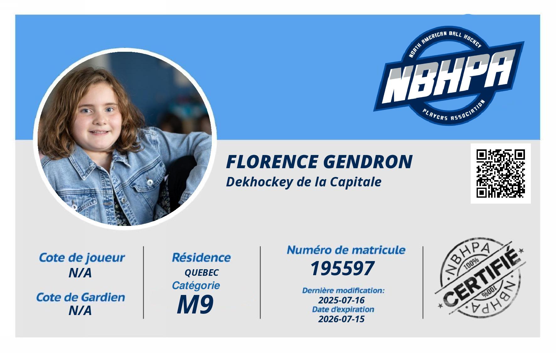 Florence Gendron