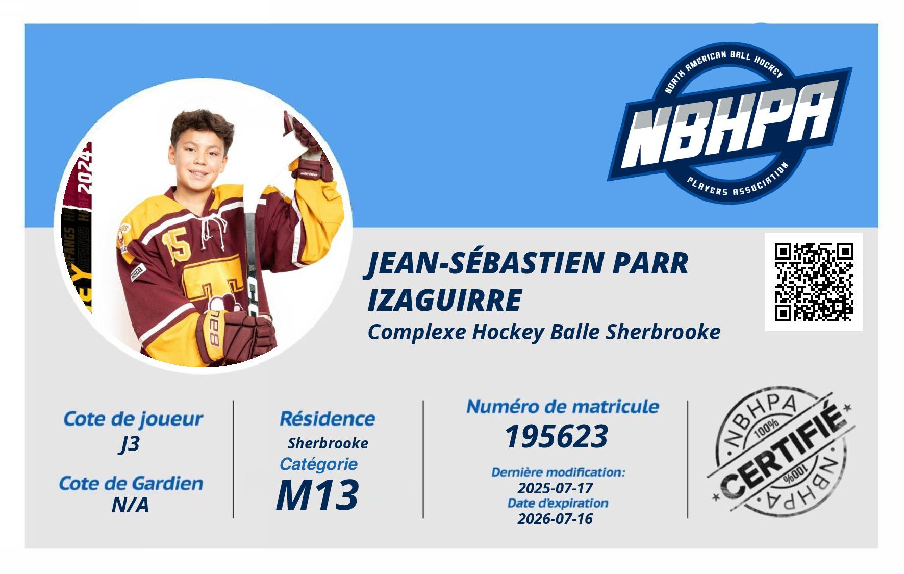 Jean-Sébastien Parr Izaguirre