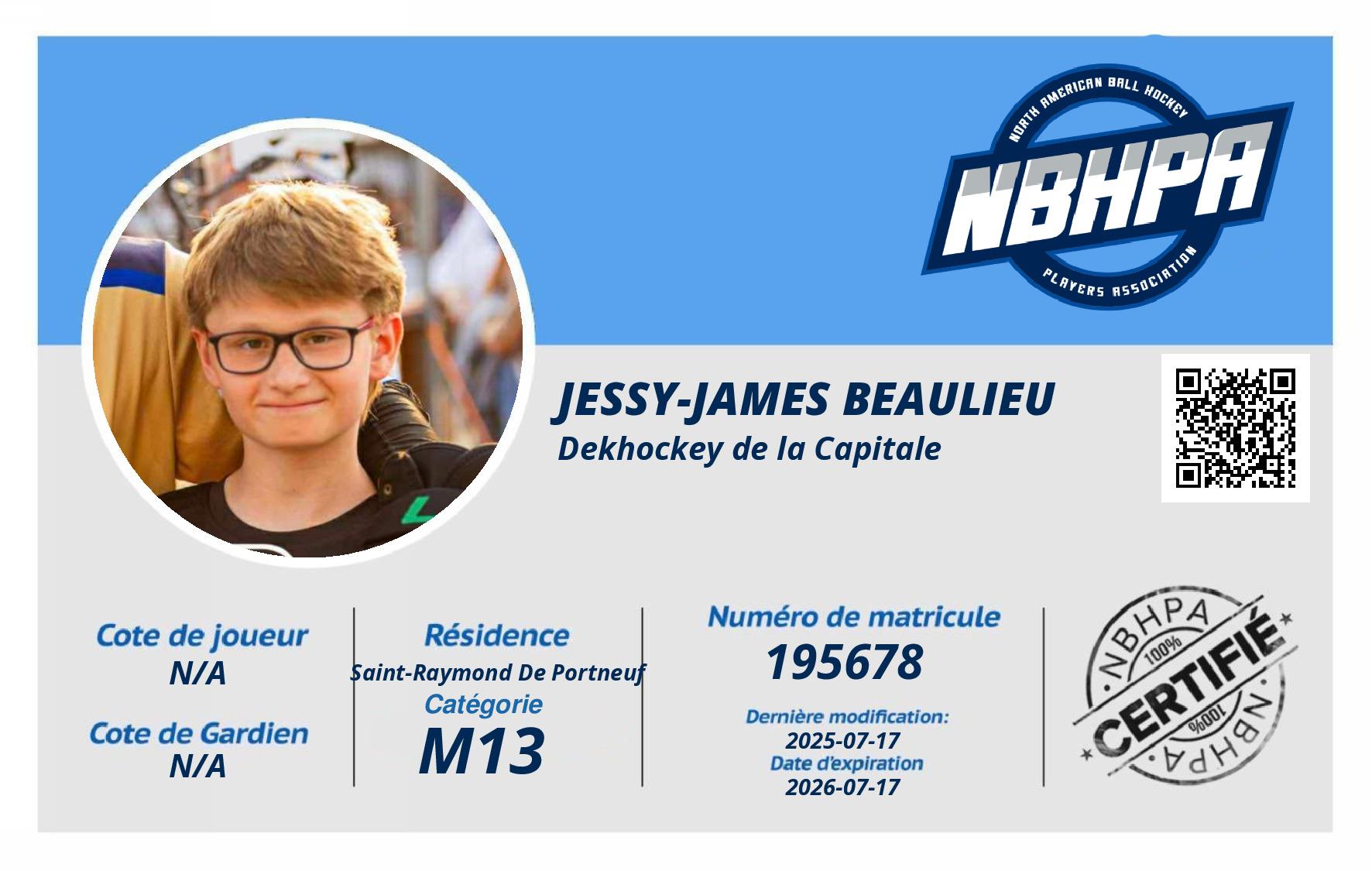 Jessy-James Beaulieu