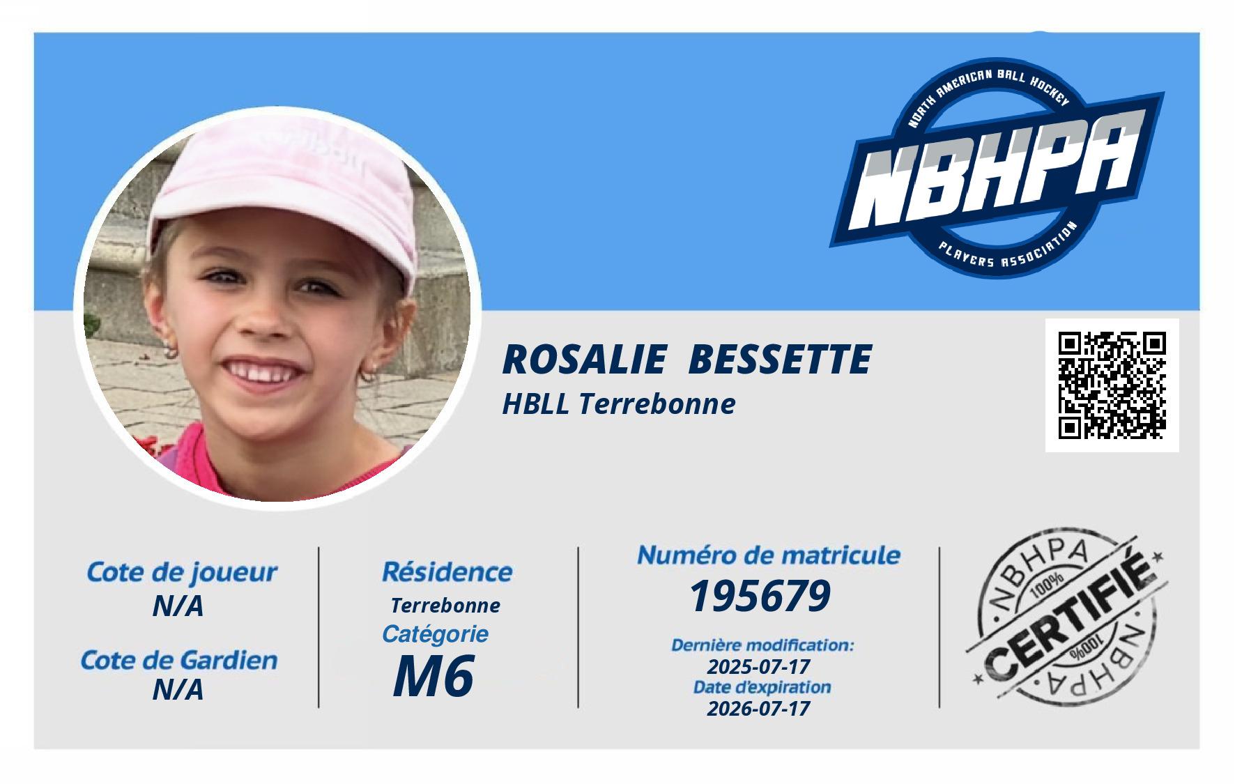 Rosalie  Bessette