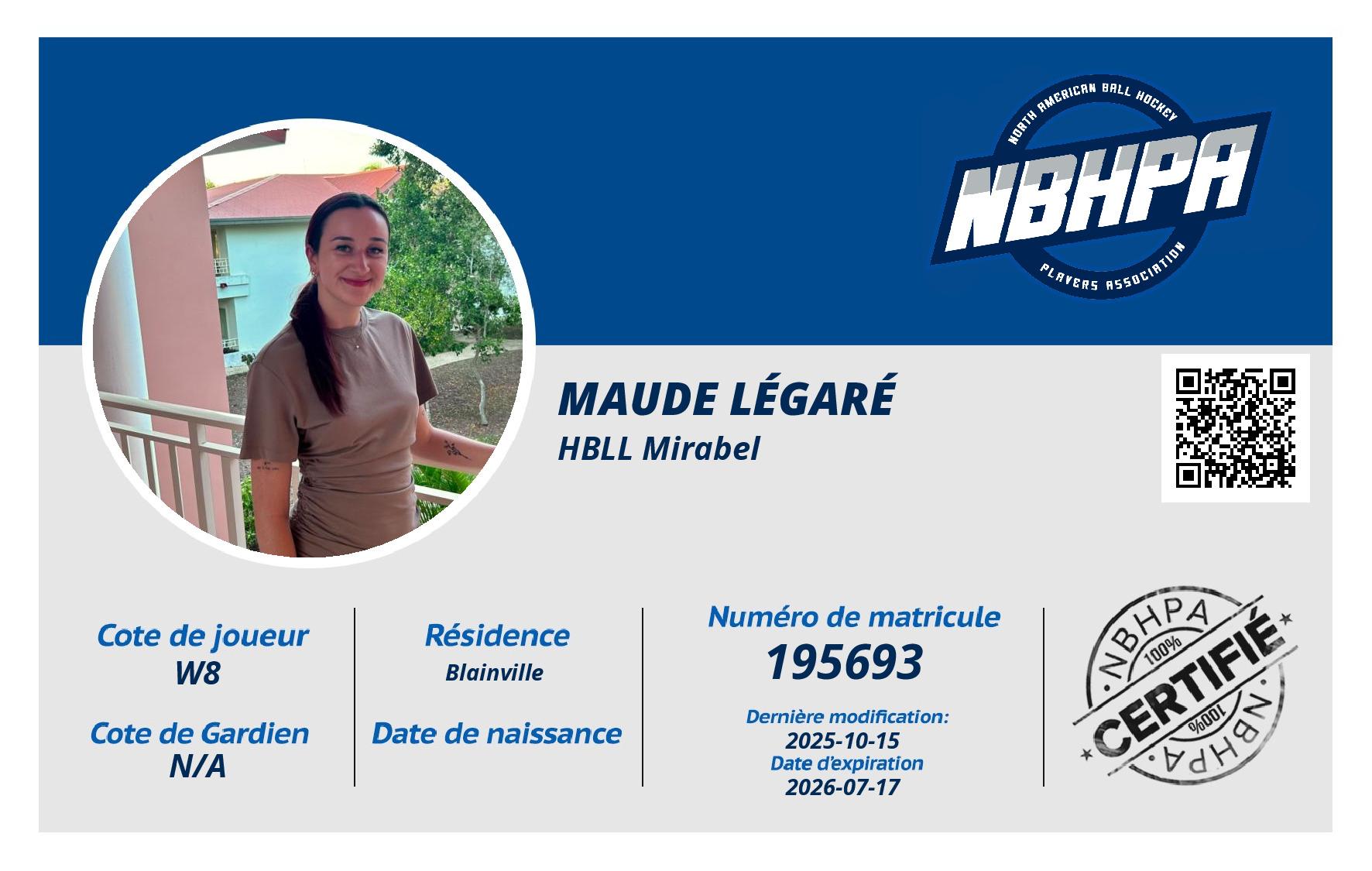 Maude Légaré