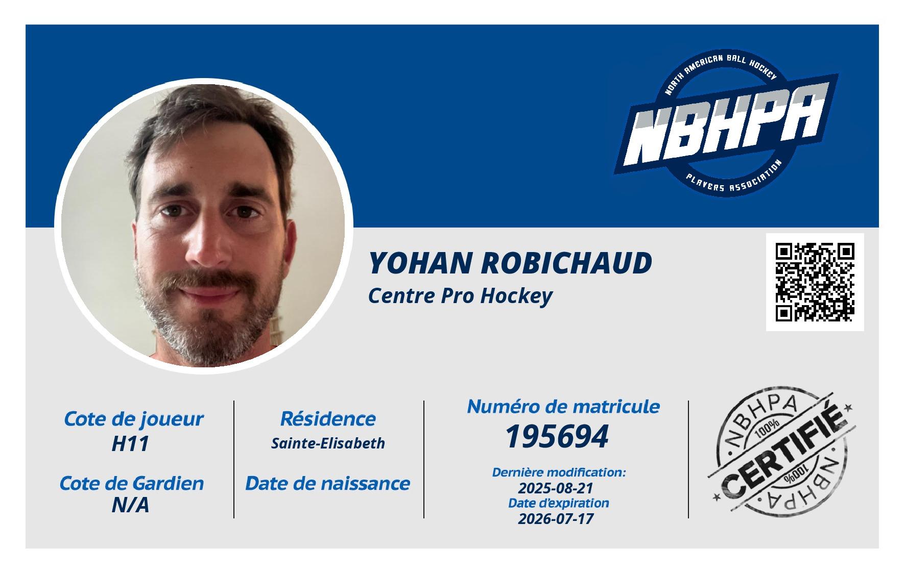 Yohan Robichaud