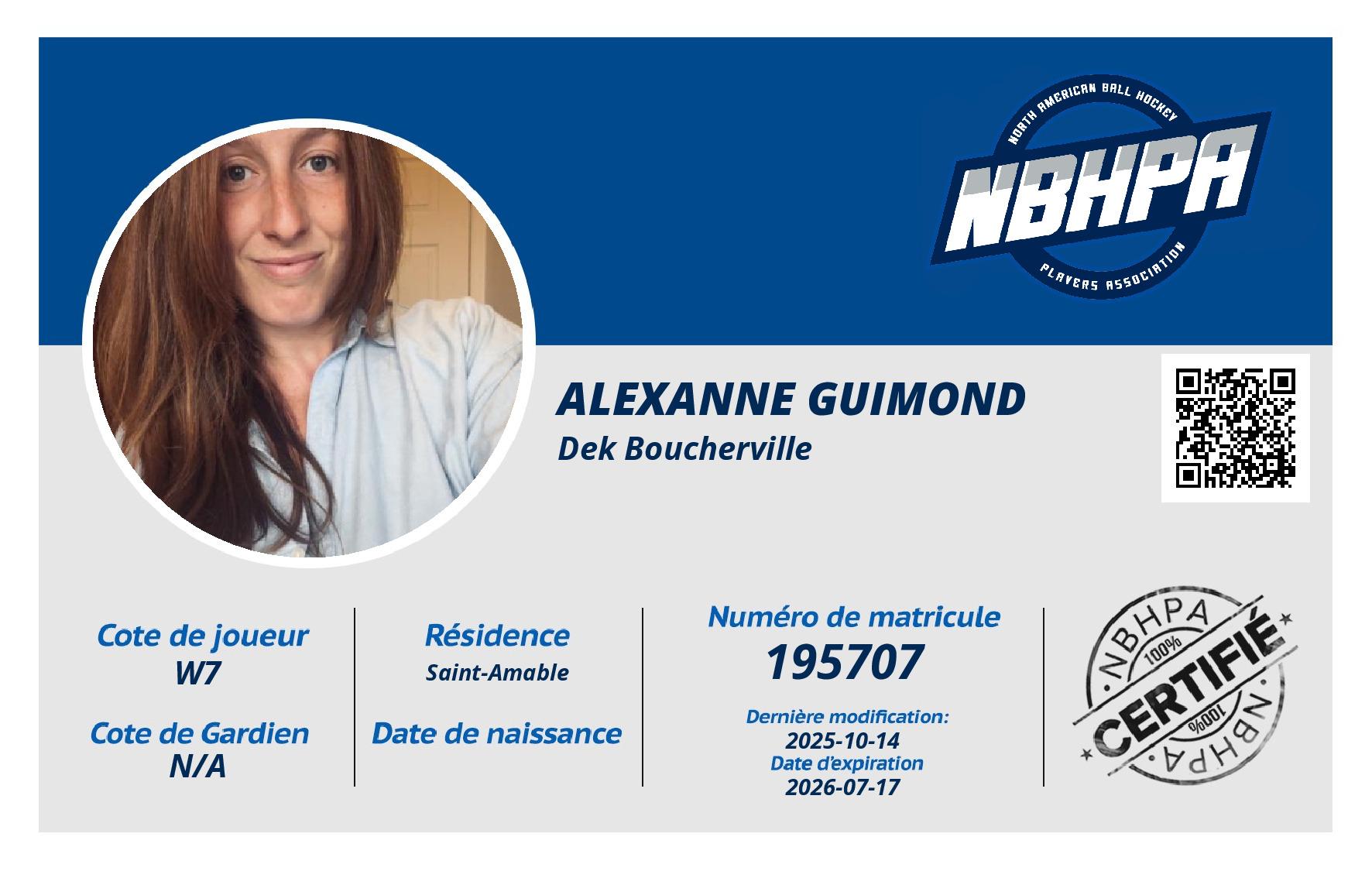 Alexanne Guimond