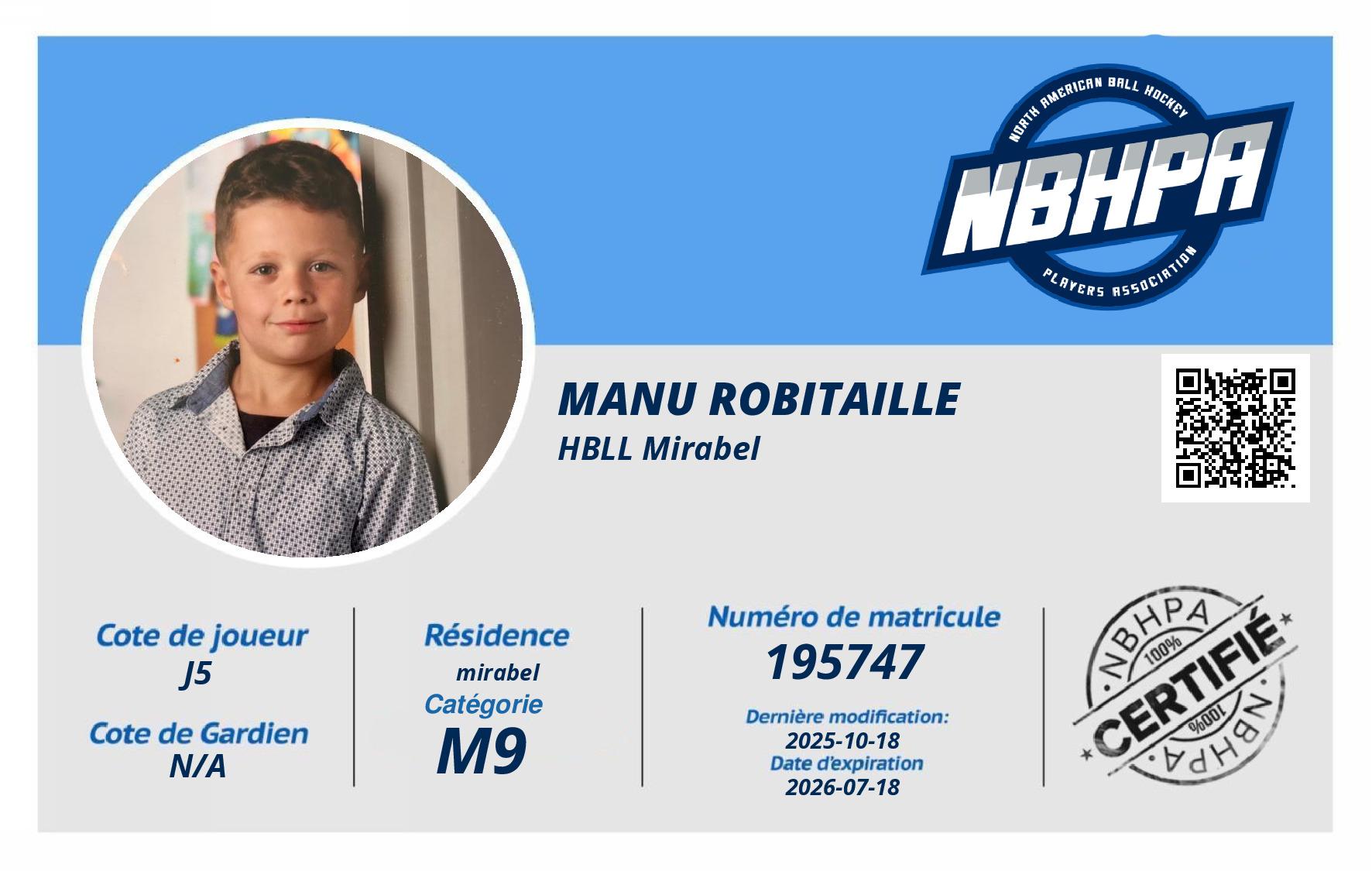 Manu Robitaille