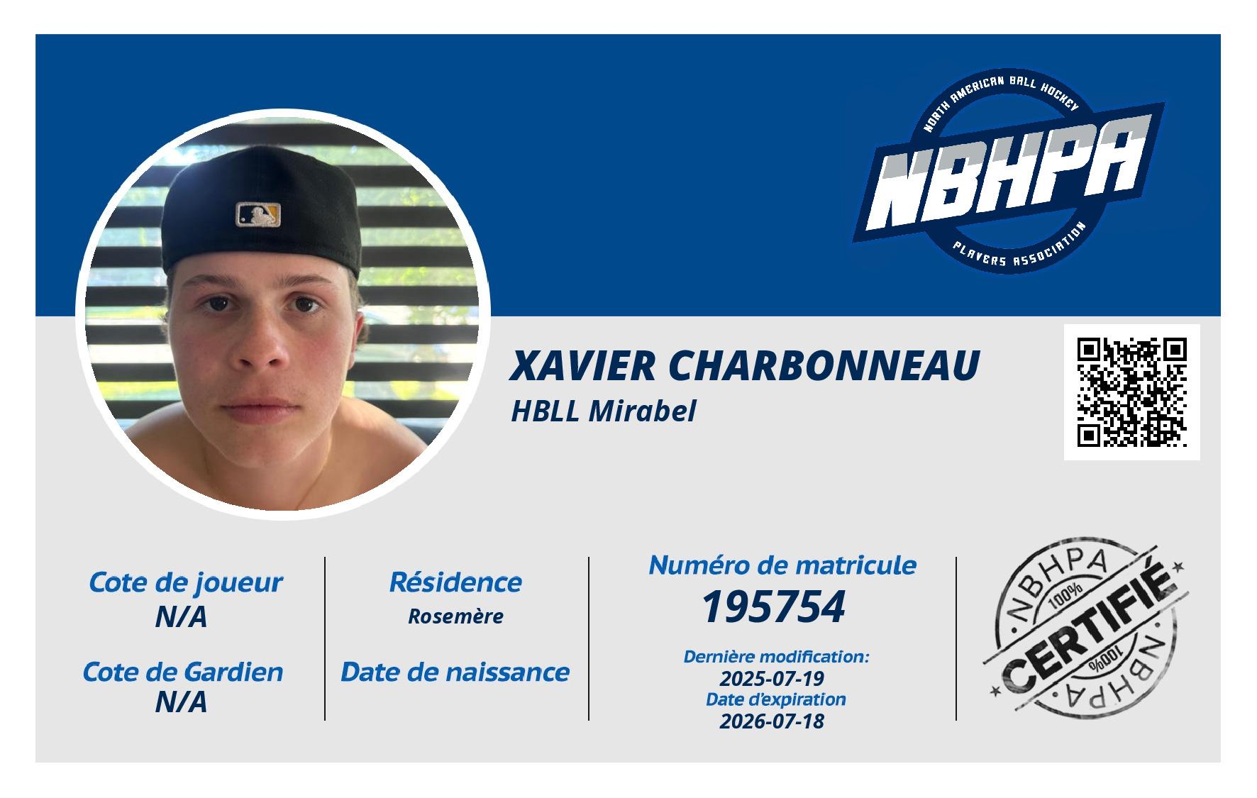 Xavier Charbonneau 