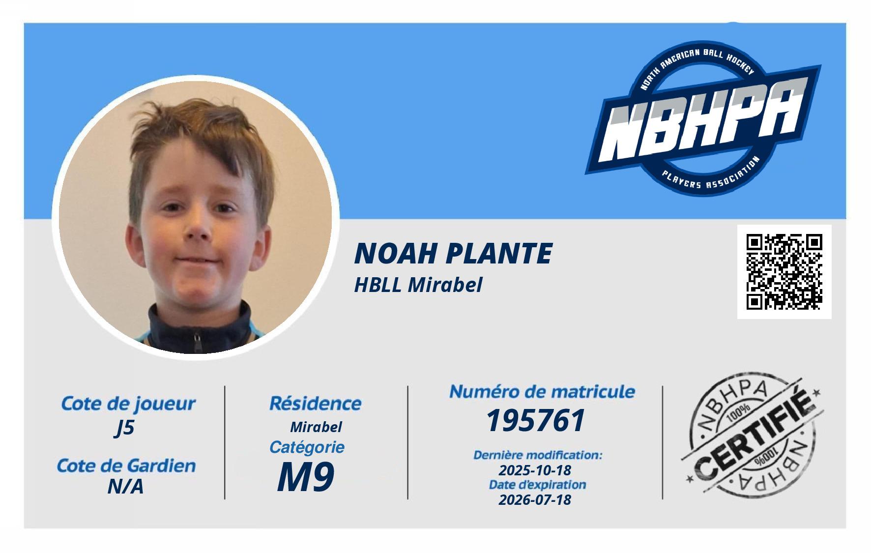 Noah Plante