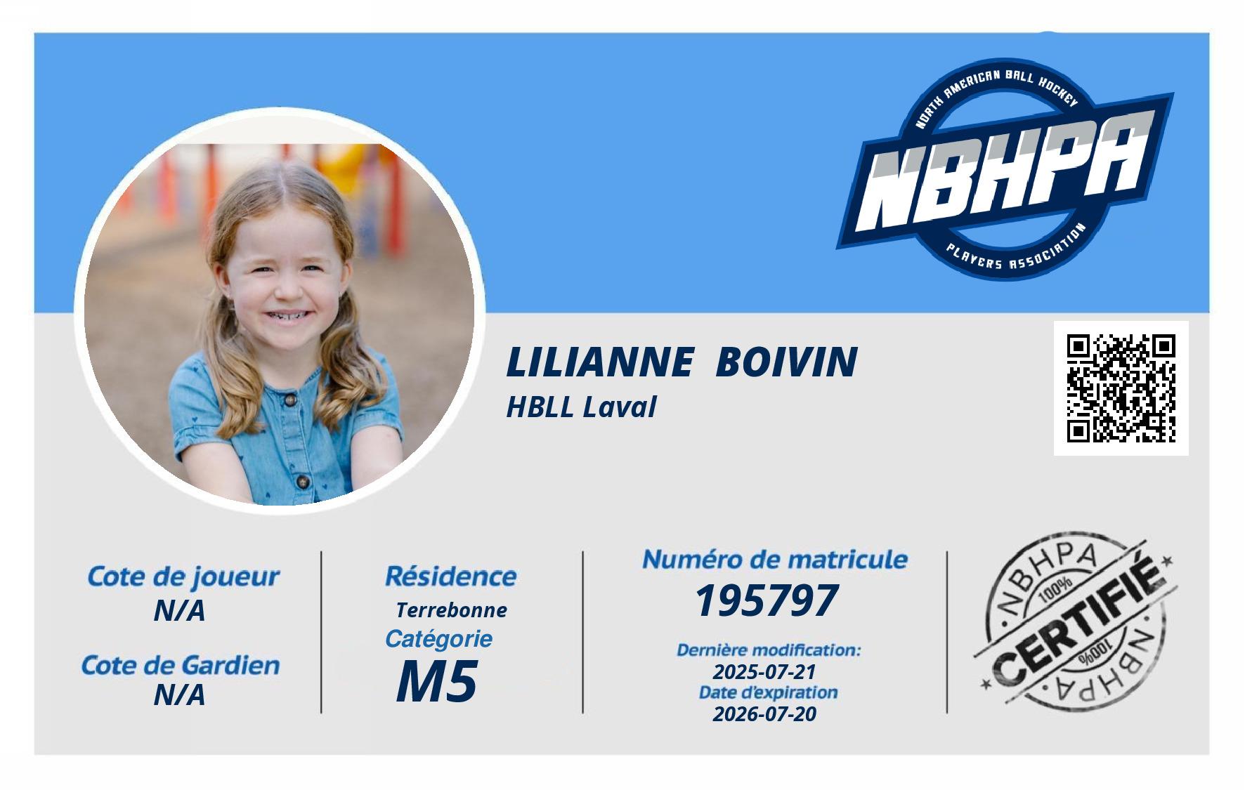 Lilianne  Boivin
