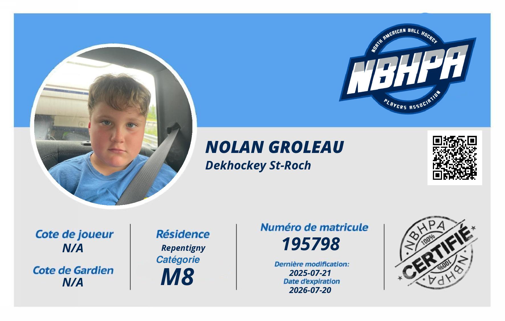 Nolan Groleau 