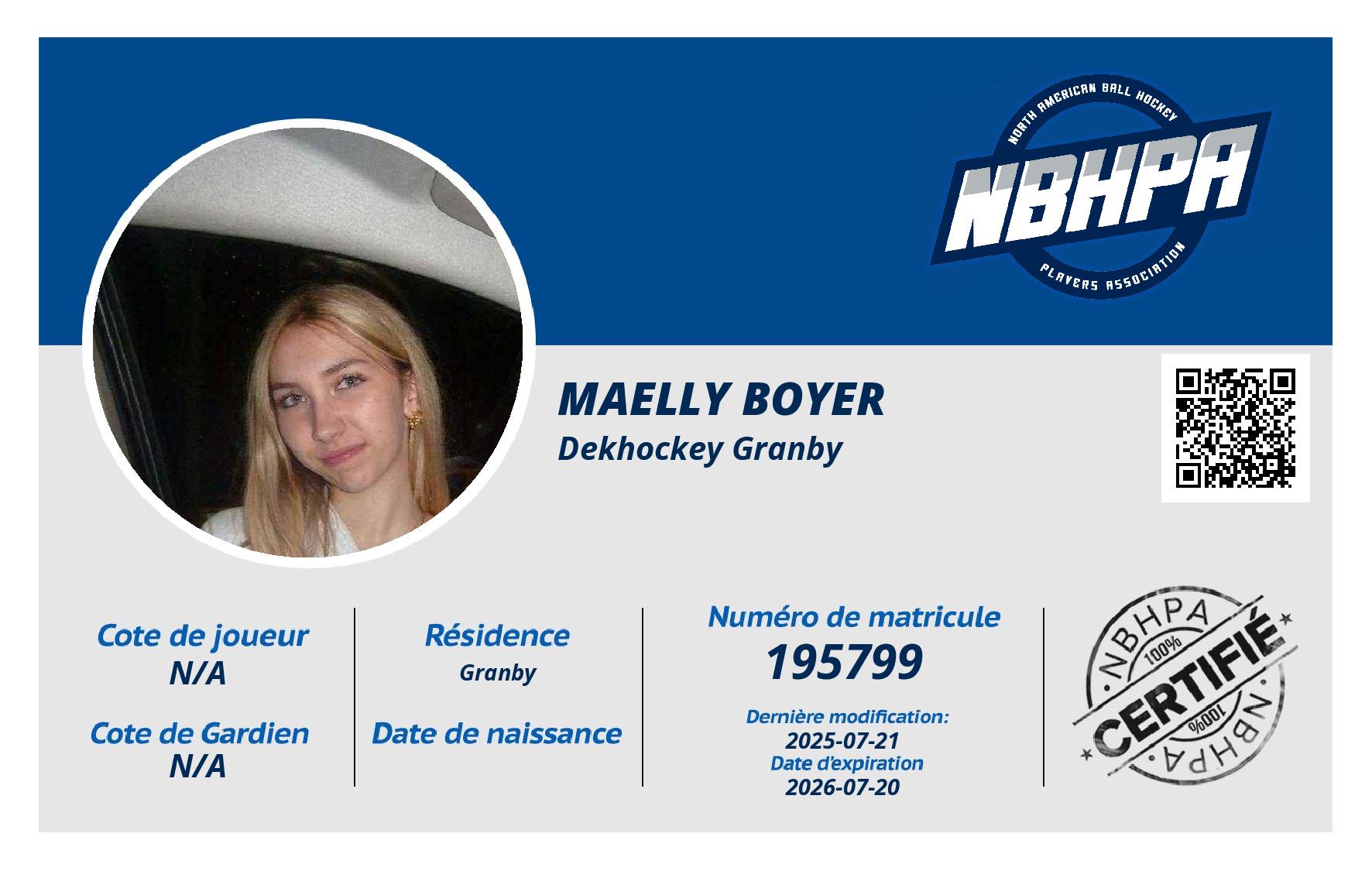 Maelly Boyer