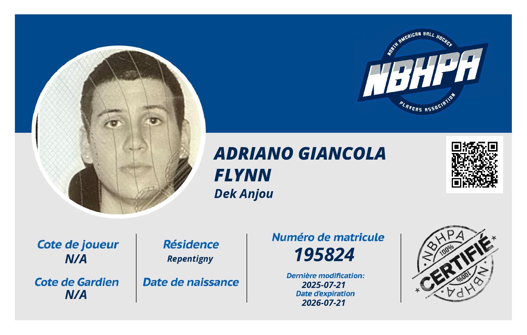 Adriano Giancola Flynn