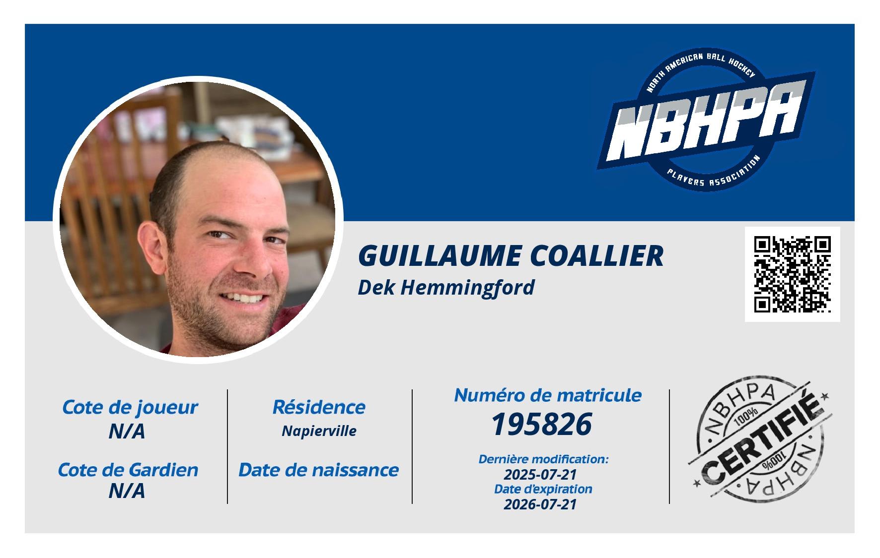 Guillaume Coallier