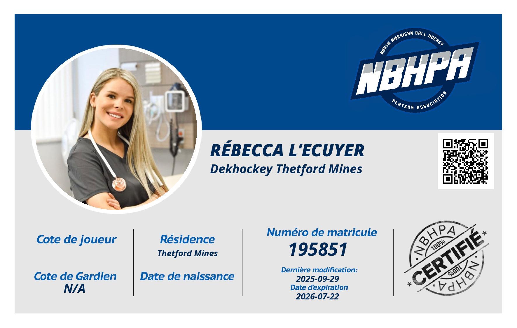 Rébecca L'ecuyer