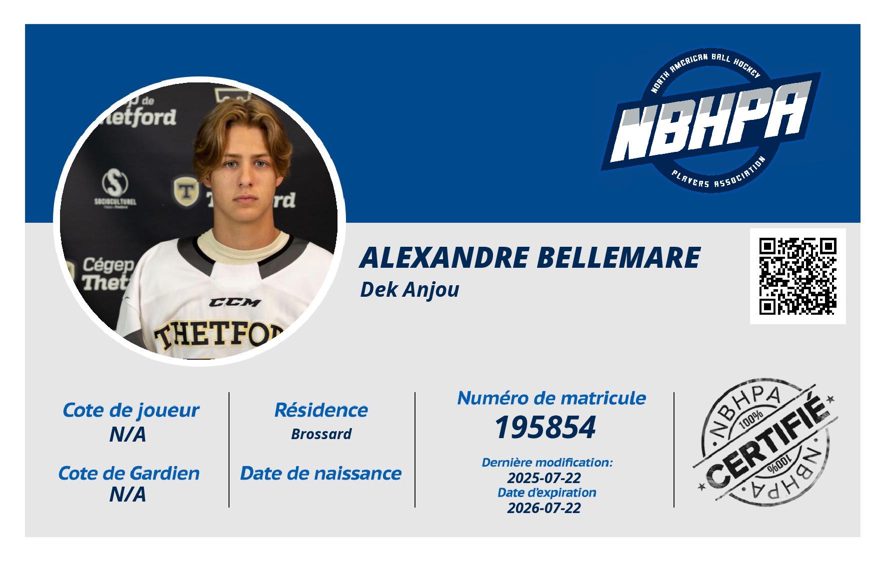 Alexandre Bellemare