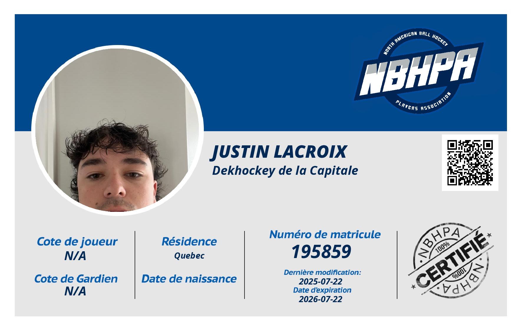 Justin Lacroix