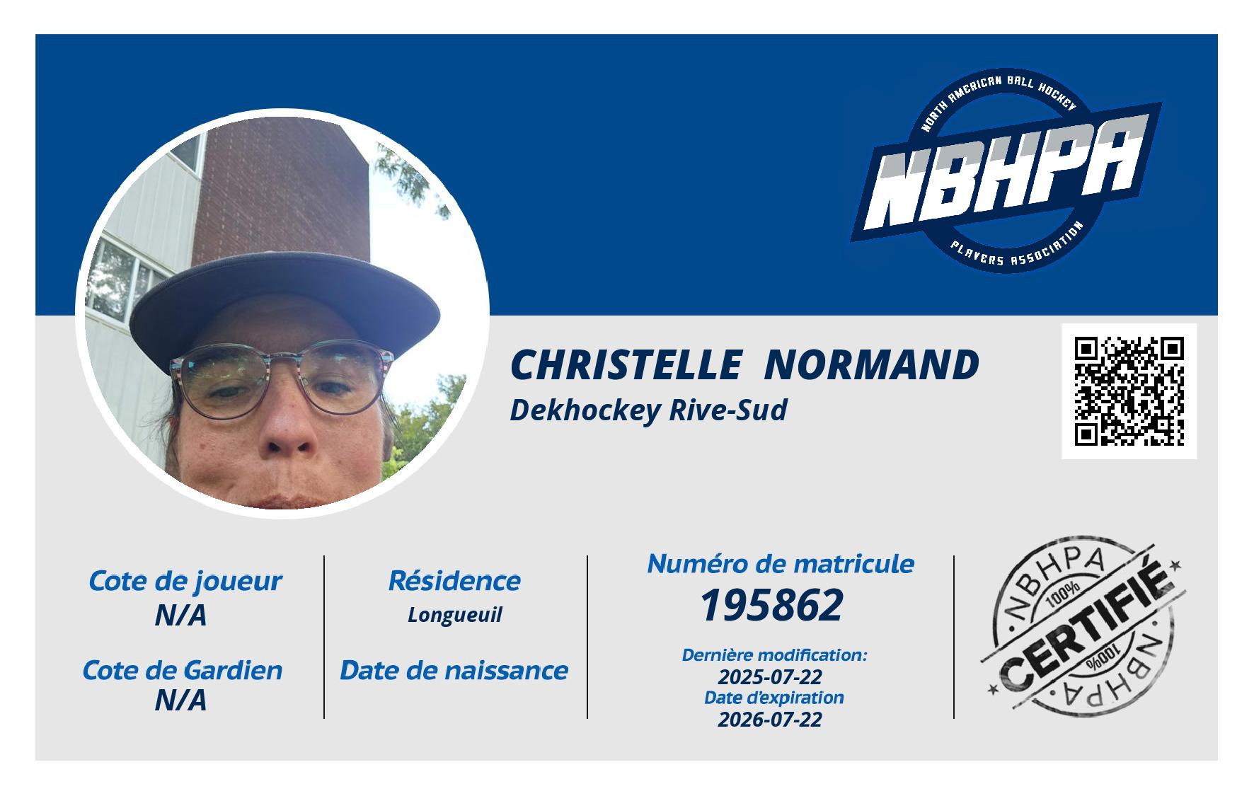Christelle  Normand 