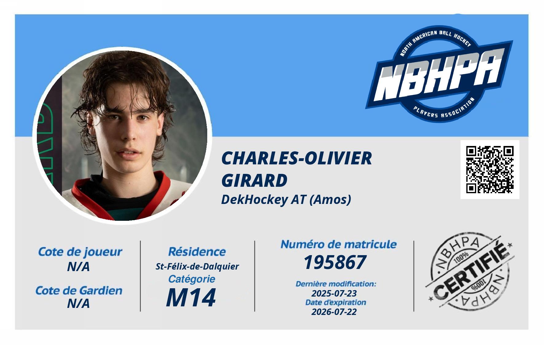 Charles-Olivier  Girard