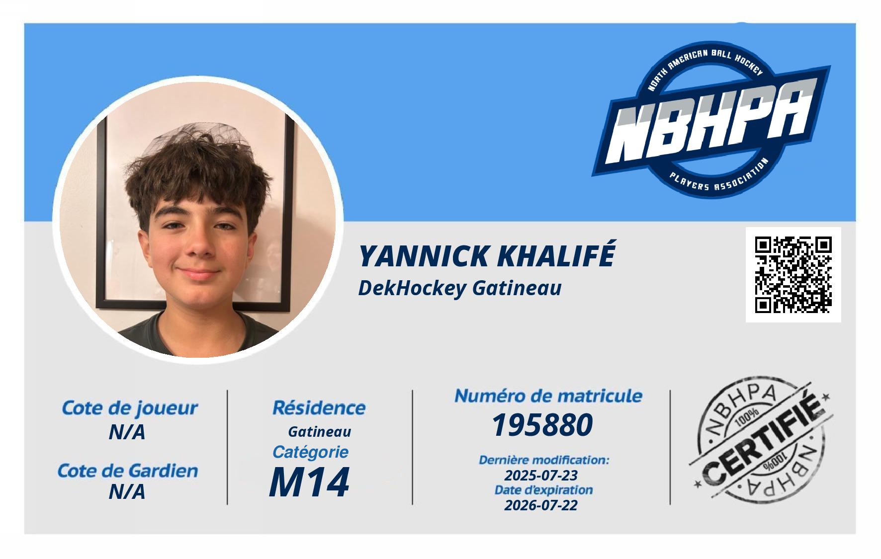 Yannick Khalifé