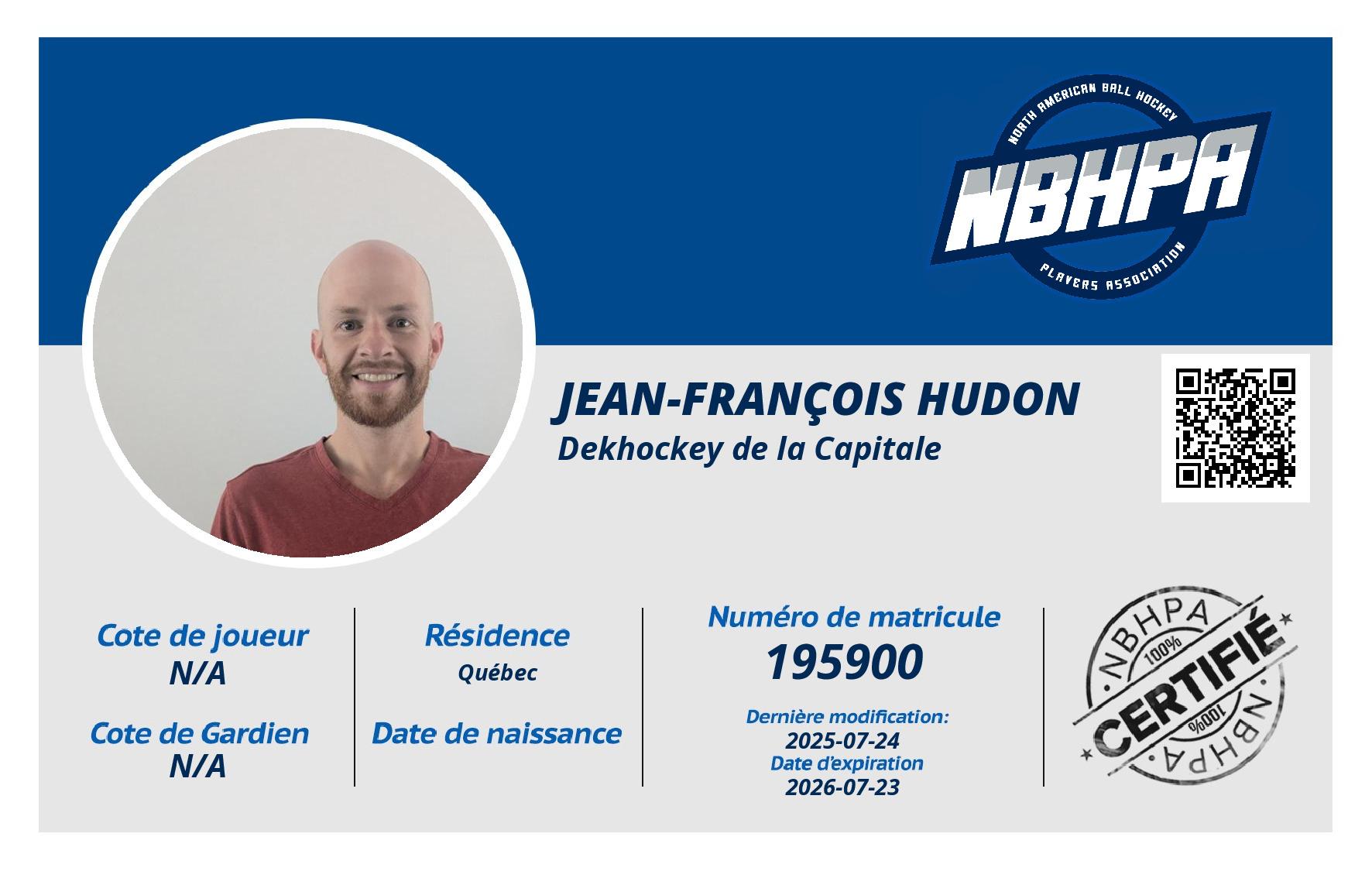 Jean-François Hudon