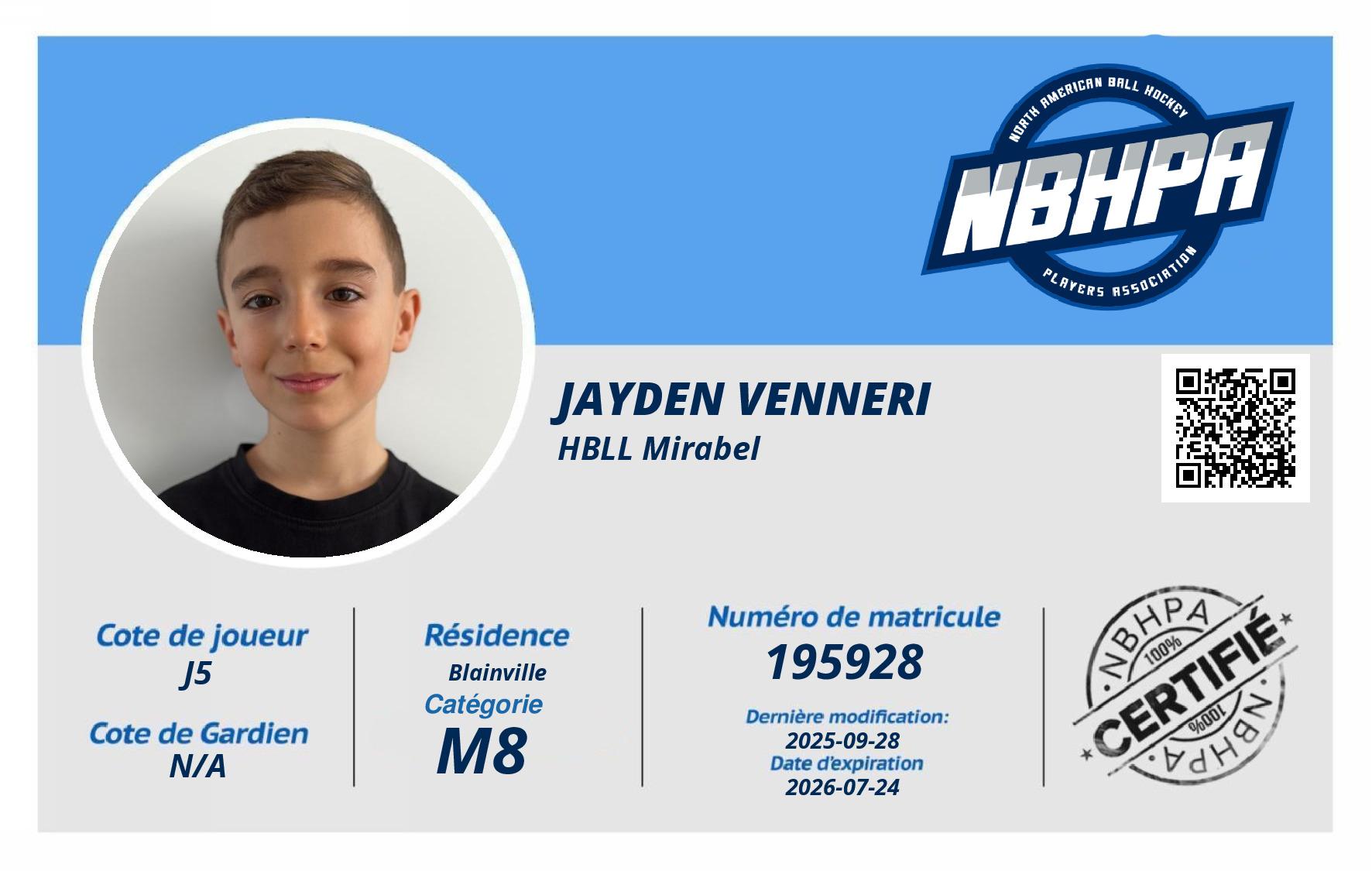 Jayden Venneri
