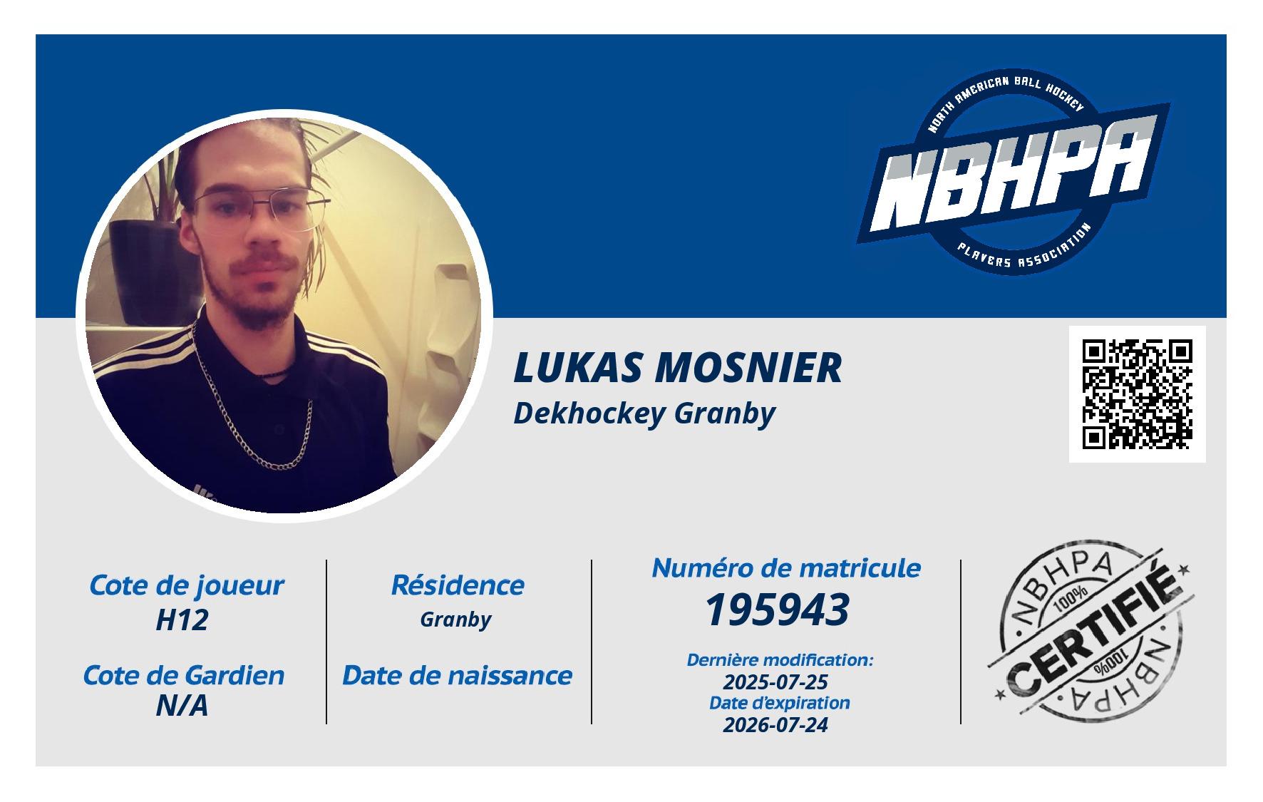 Lukas Mosnier