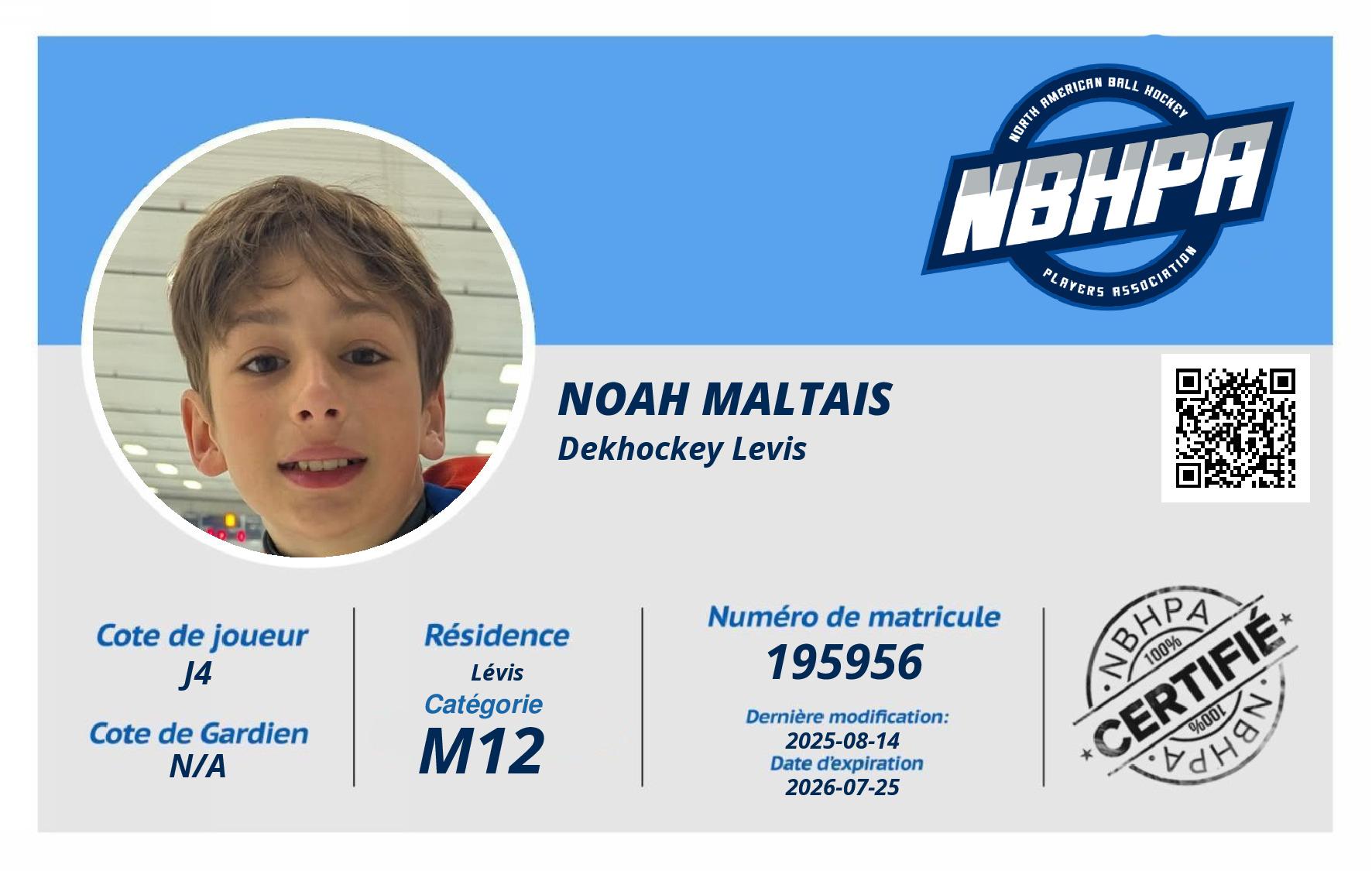 Noah Maltais