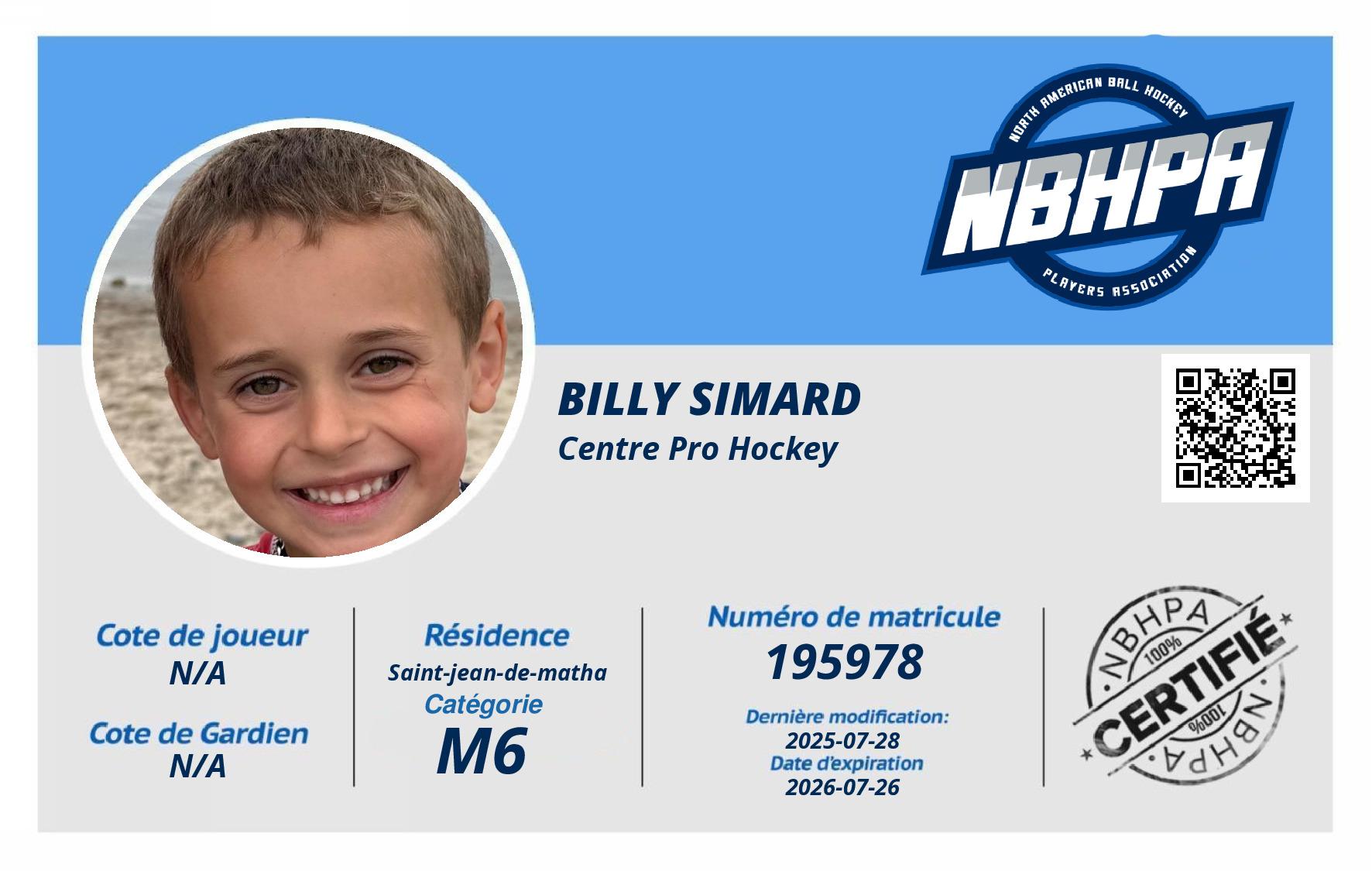 Billy Simard