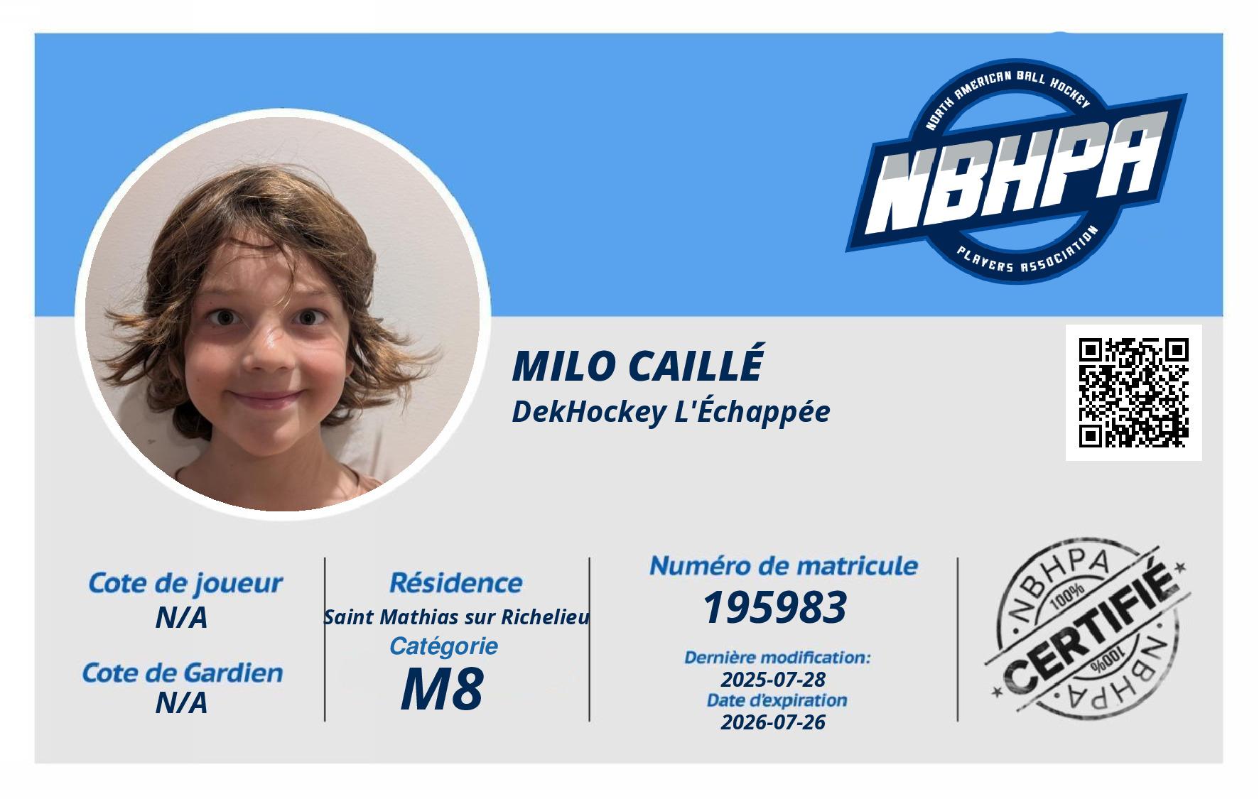 Milo Caillé 