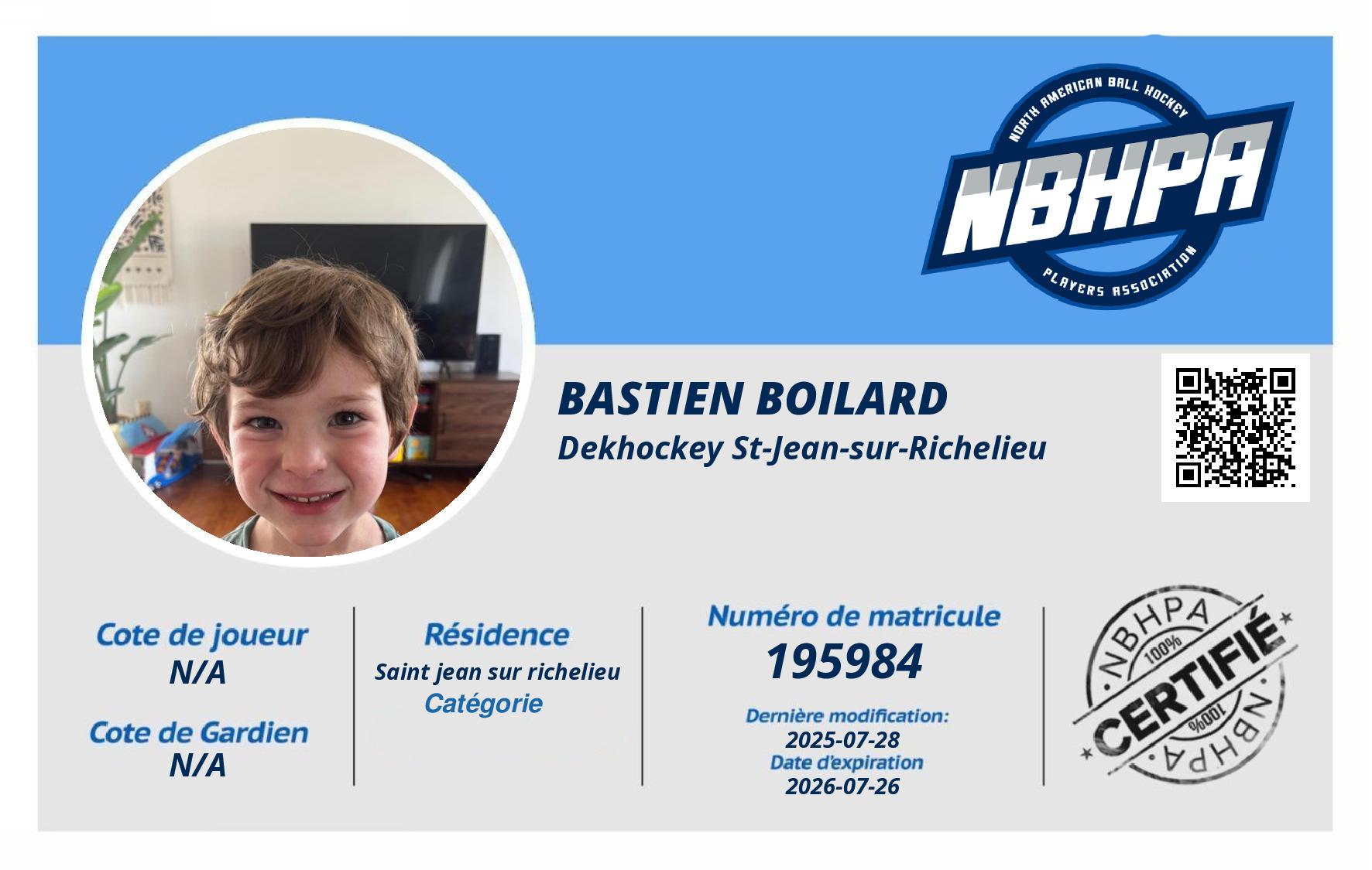 Bastien Boilard